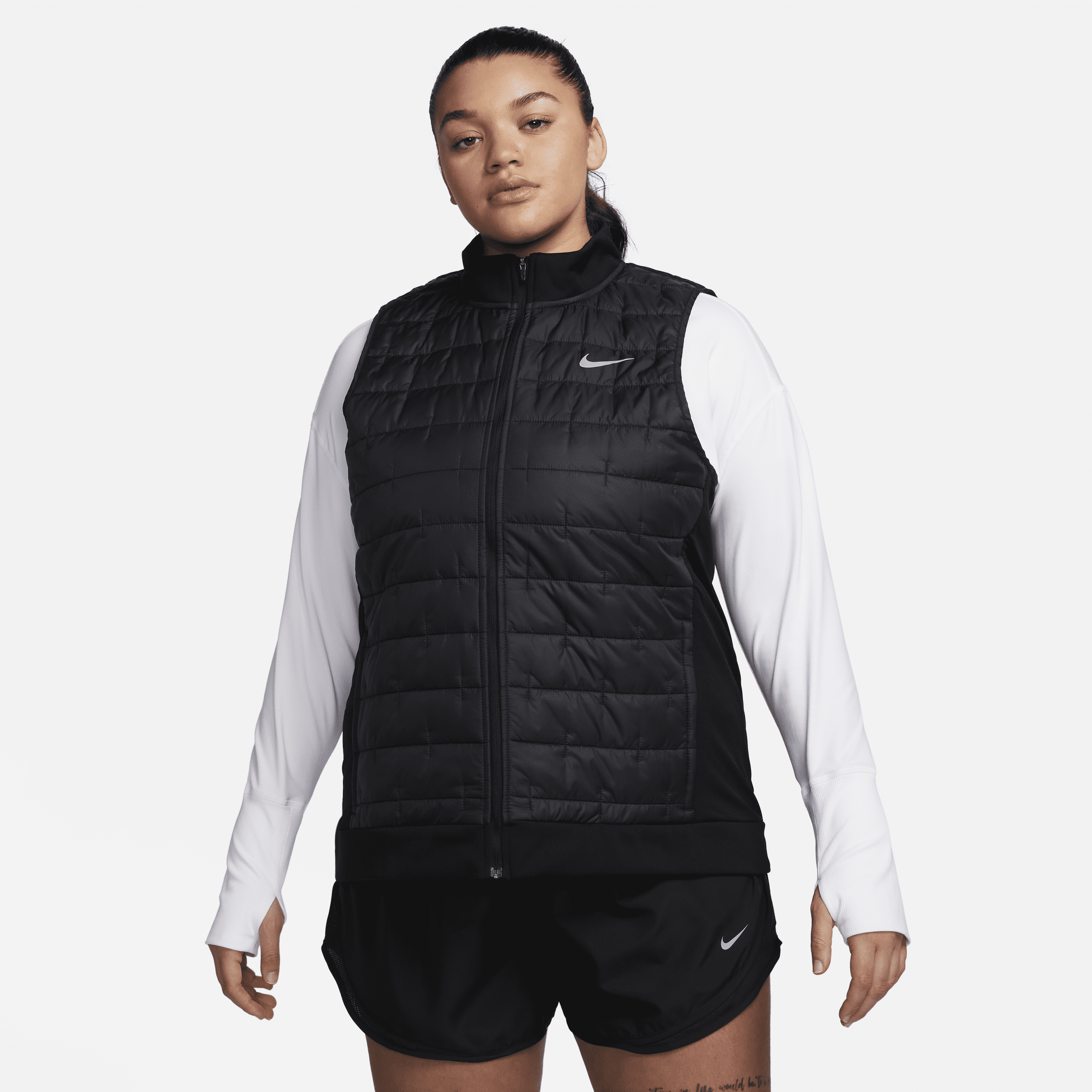 NIKE WOMEN'S THERMA-FIT SYNTHETIC-FILL RUNNING VEST (PLUS SIZE) 14246909
