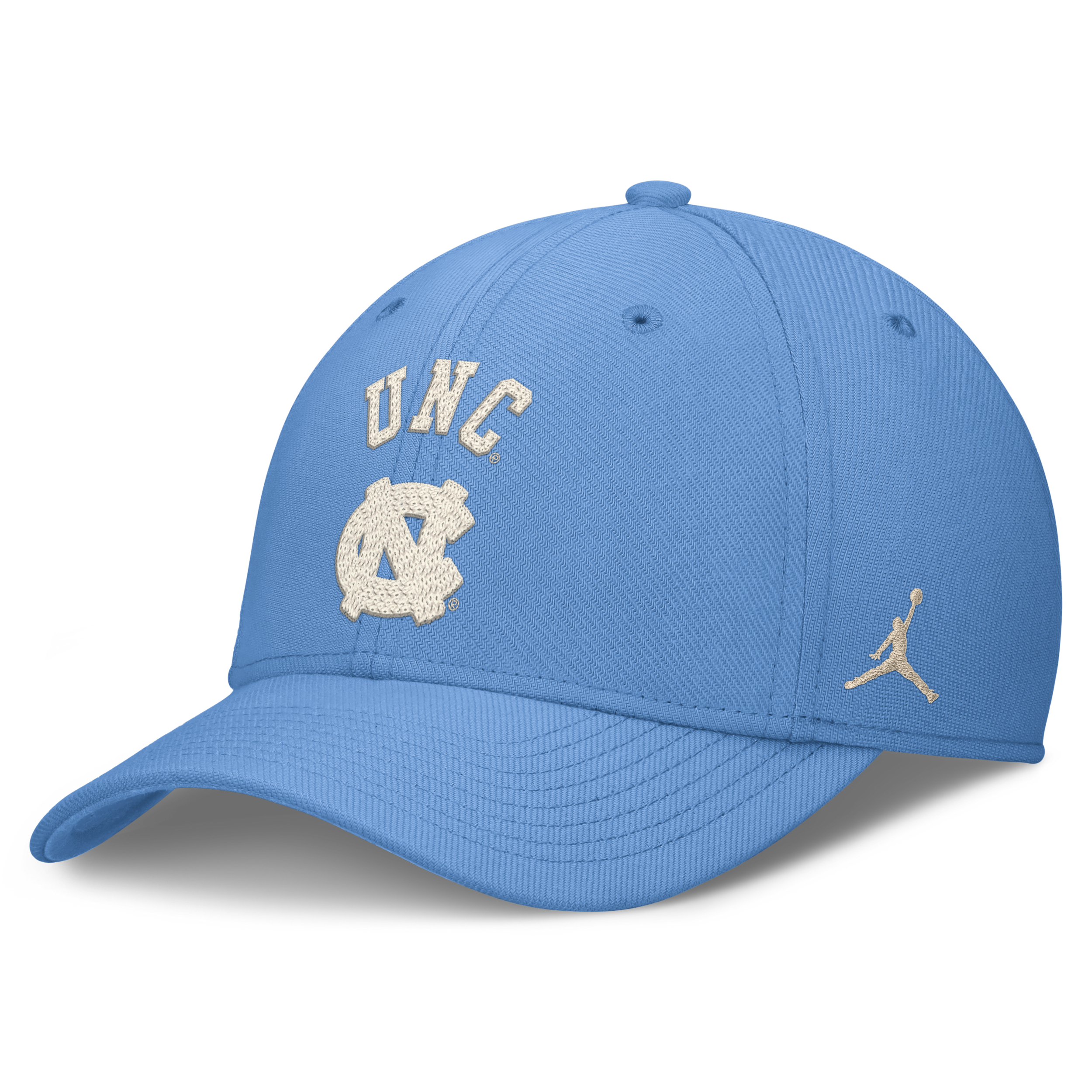 Men's North Carolina Campus Prep Jordan Brand Dri-FIT College Hat in Blue | JC3A4EYNCN-EK5
