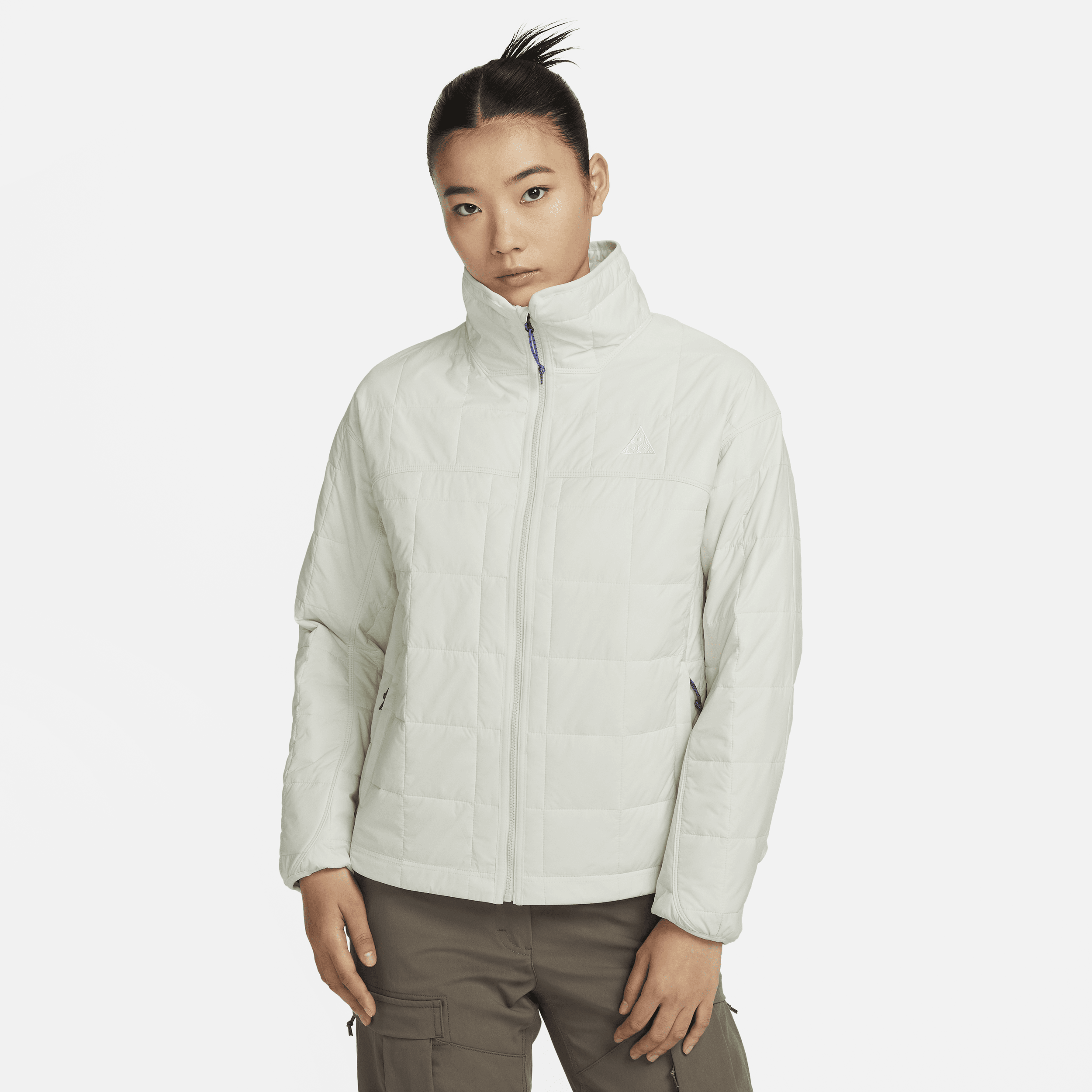 Shop Nike Women's  Acg "rope De Dope" Therma-fit Adv Quilted Jacket In Green