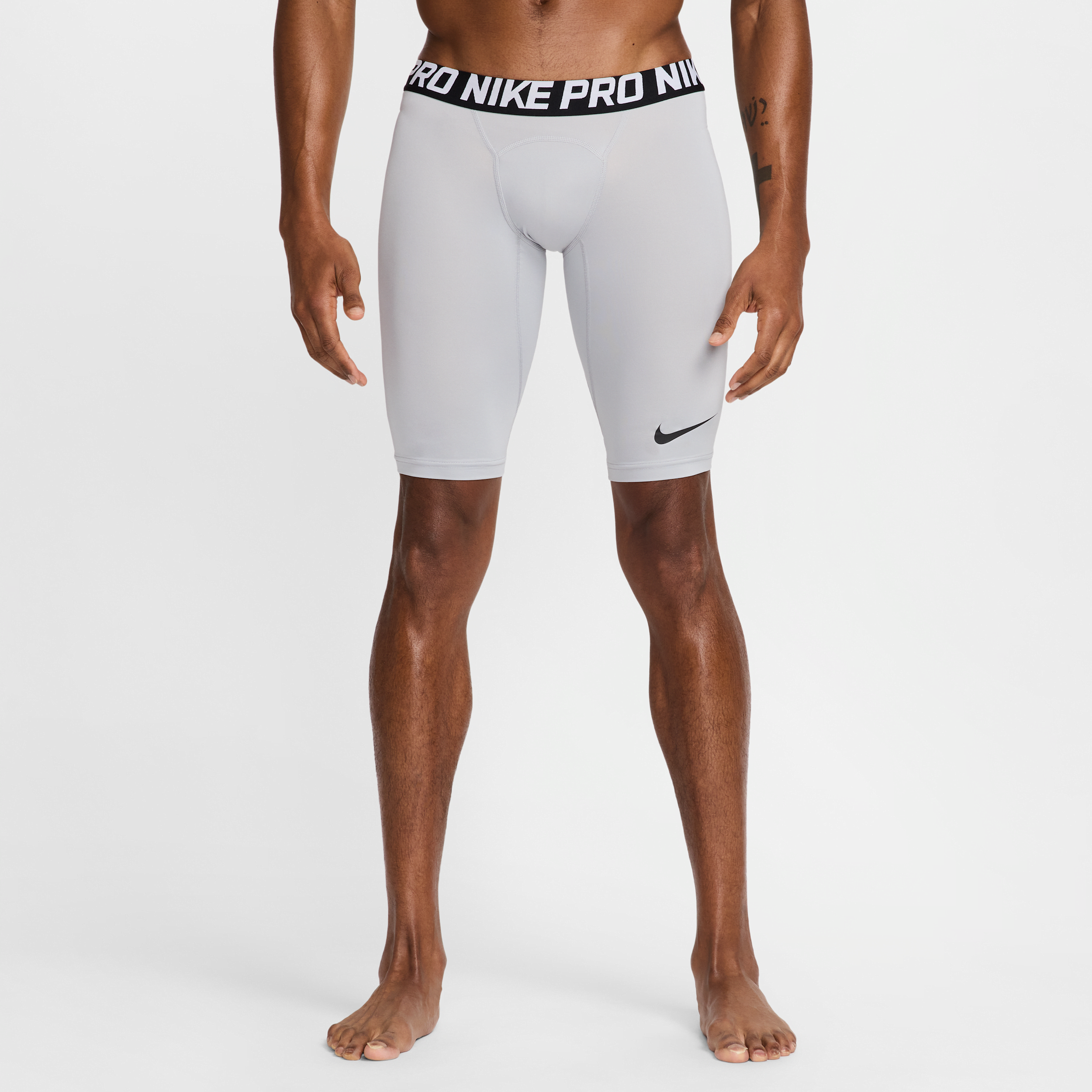 Nike Men's  Pro Baseball 10" Slider Shorts In Grey