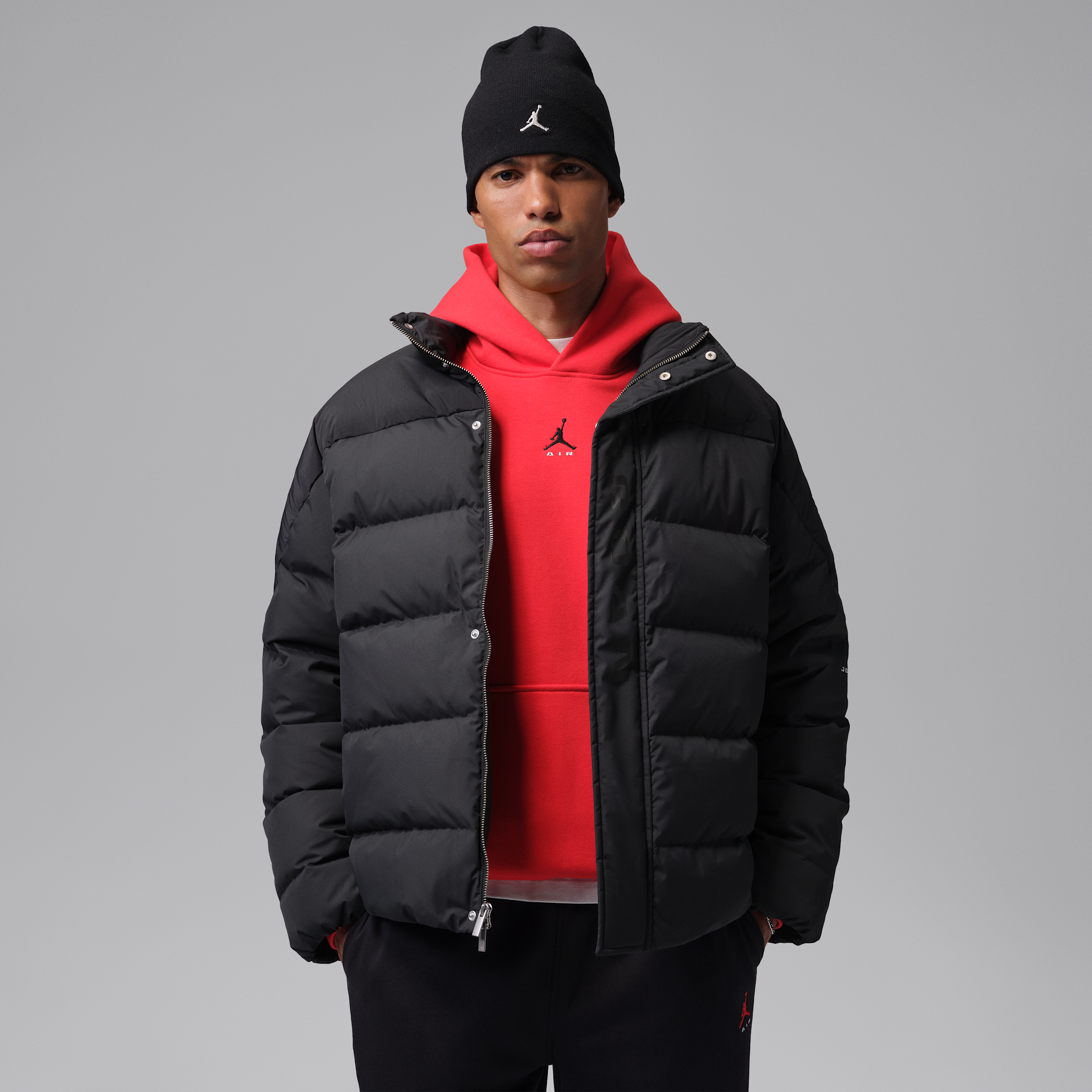 Men's Jordan Flight Down Puffer Jacket in Black | IM9161-010