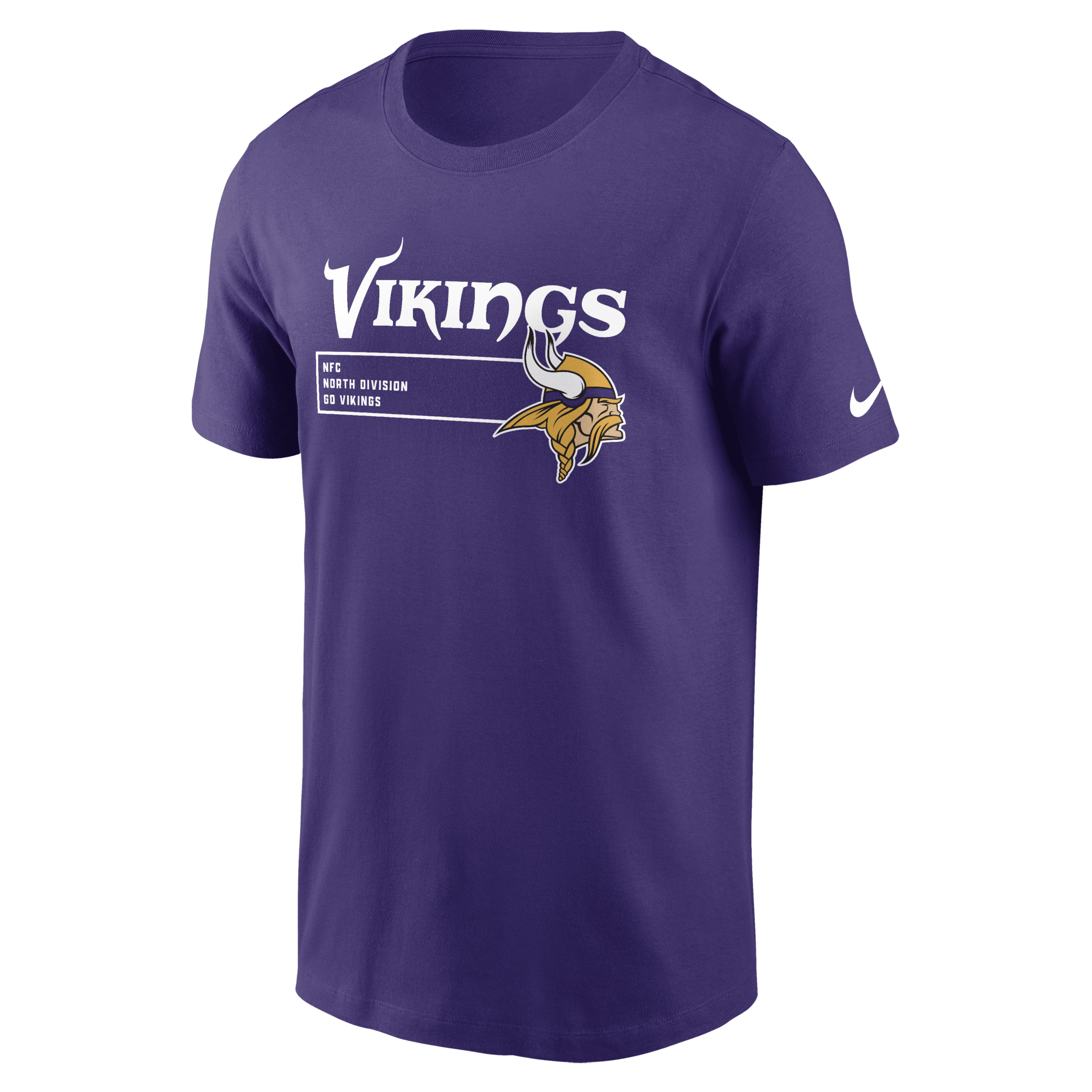 Shop Nike Minnesota Vikings Division Essential  Men's Nfl T-shirt In Purple
