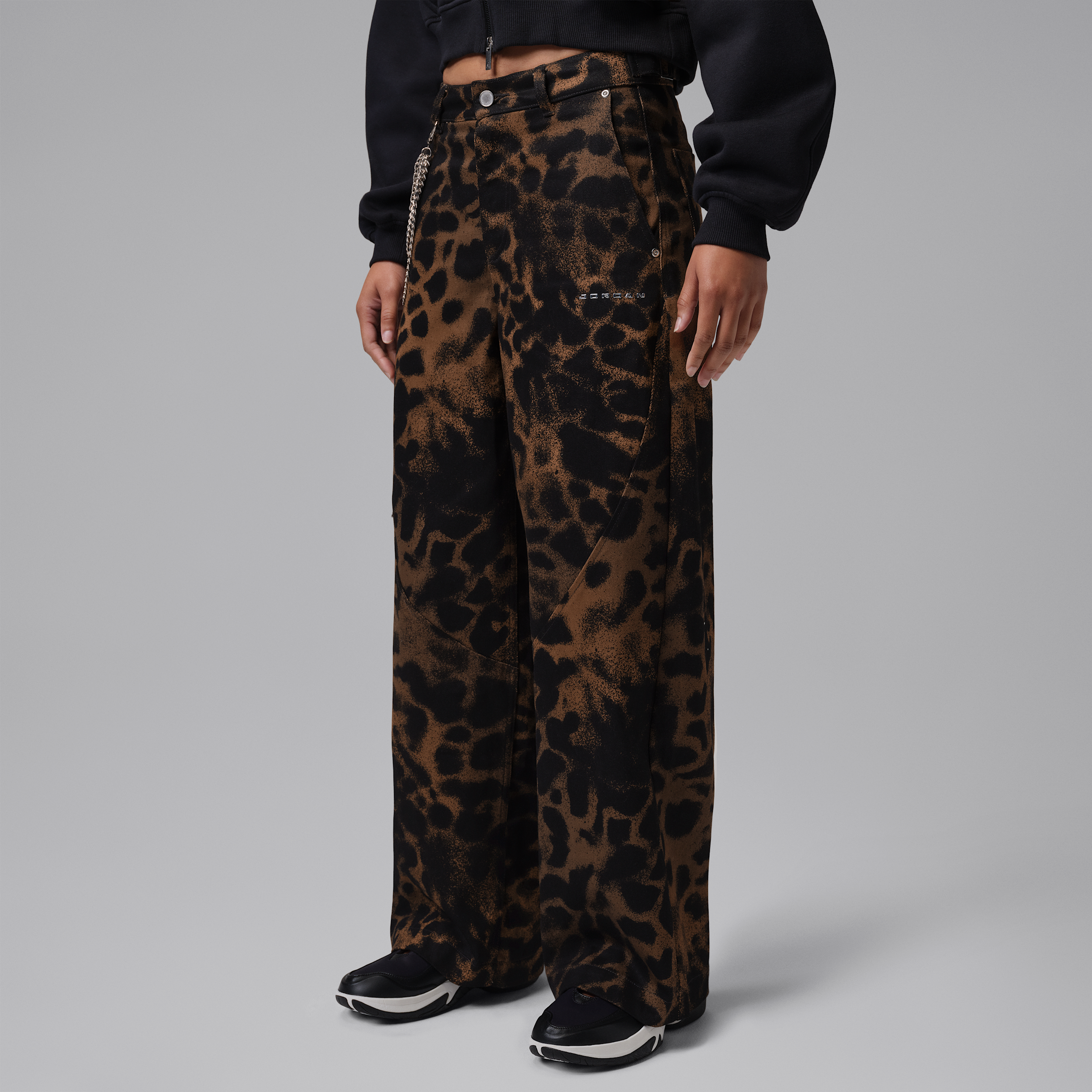 Women's Jordan Flight Baggy Pants in Brown | IQ4017-281