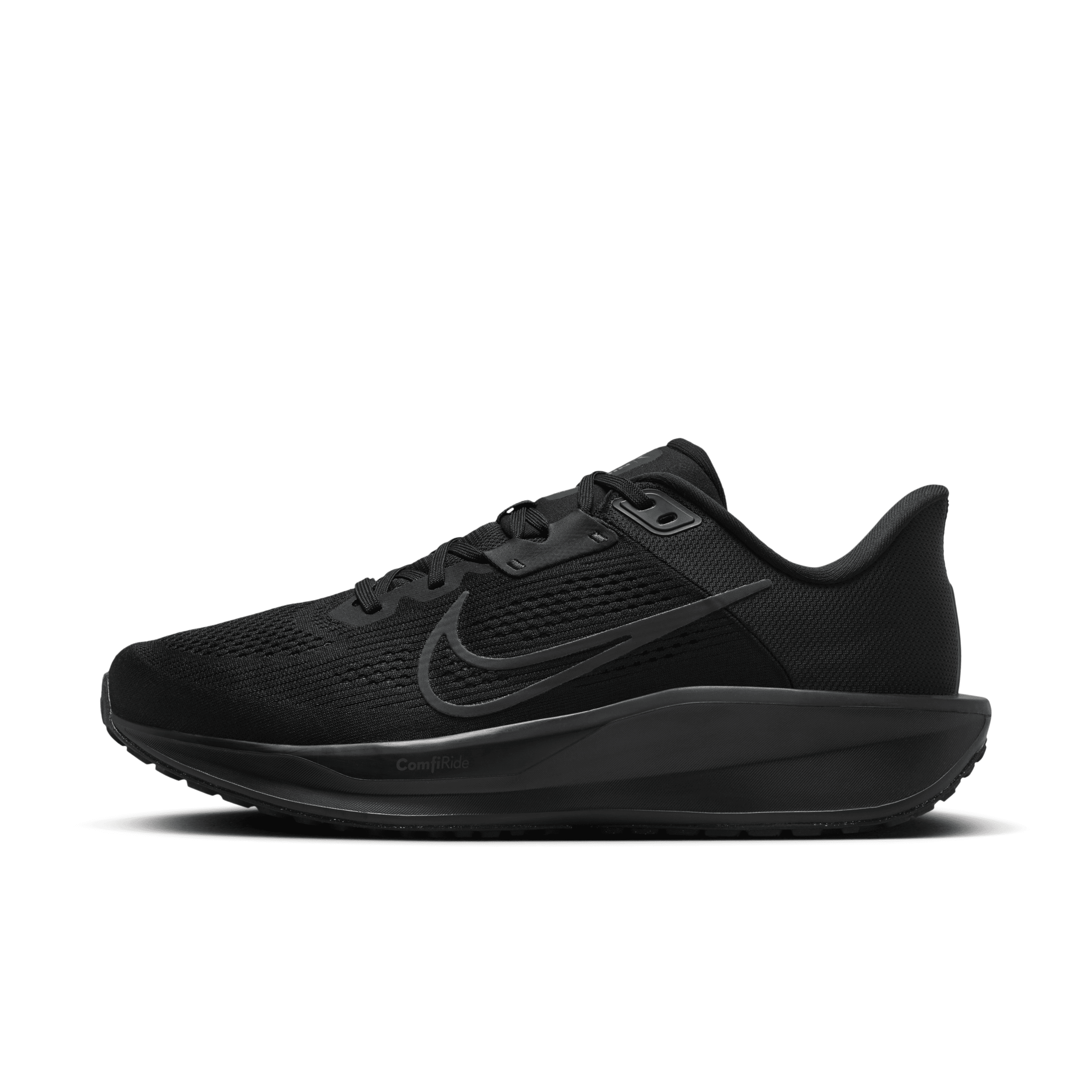 Nike Men's Quest 6 Road Running Shoes In Black