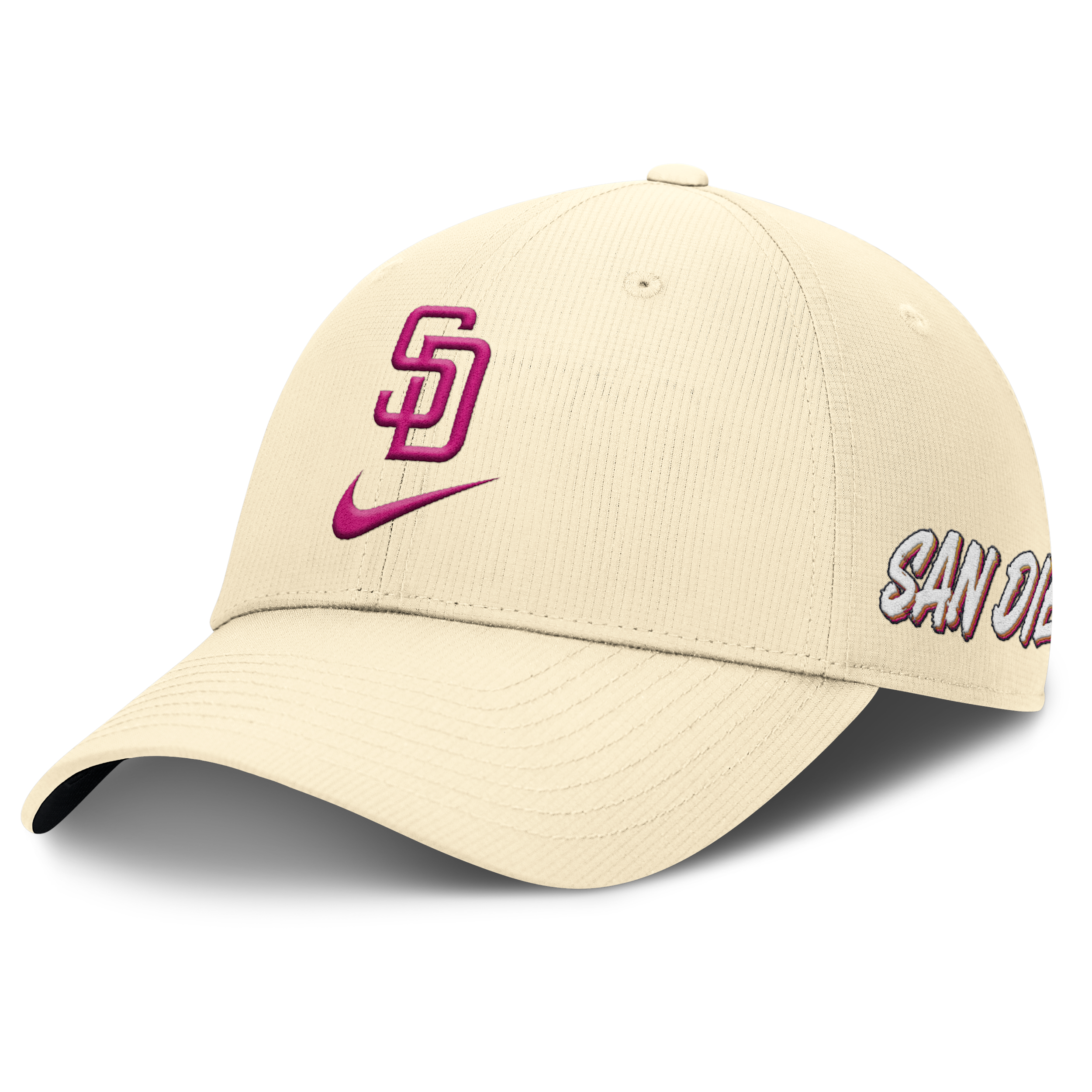 San Diego Padres City Connect Club Nike Men's Dri-FIT MLB Adjustable Hat in Brown | NB020HOZPYP-Z8F