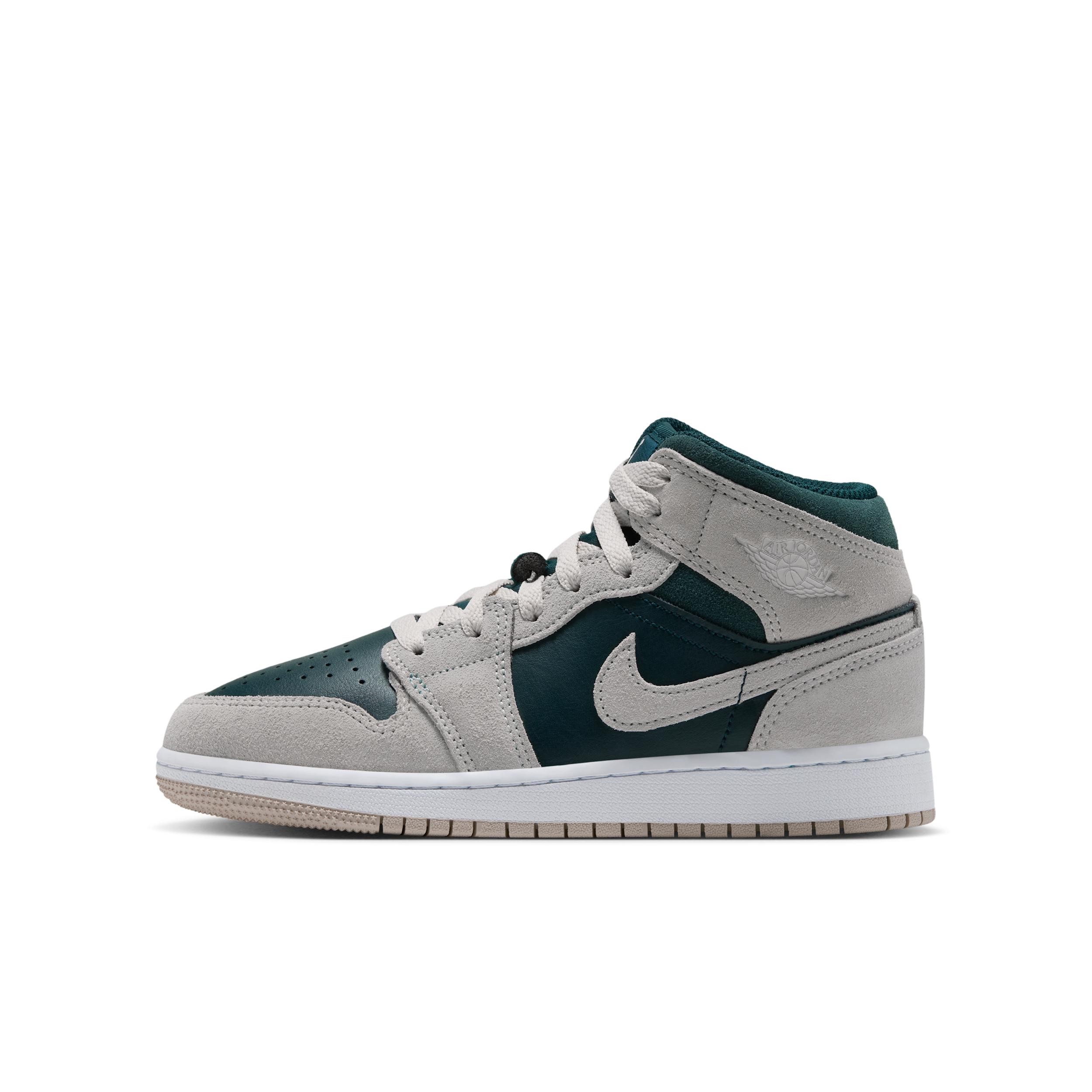 Air Jordan 1 Mid Big Kids' Shoes in Brown | DQ8423-110