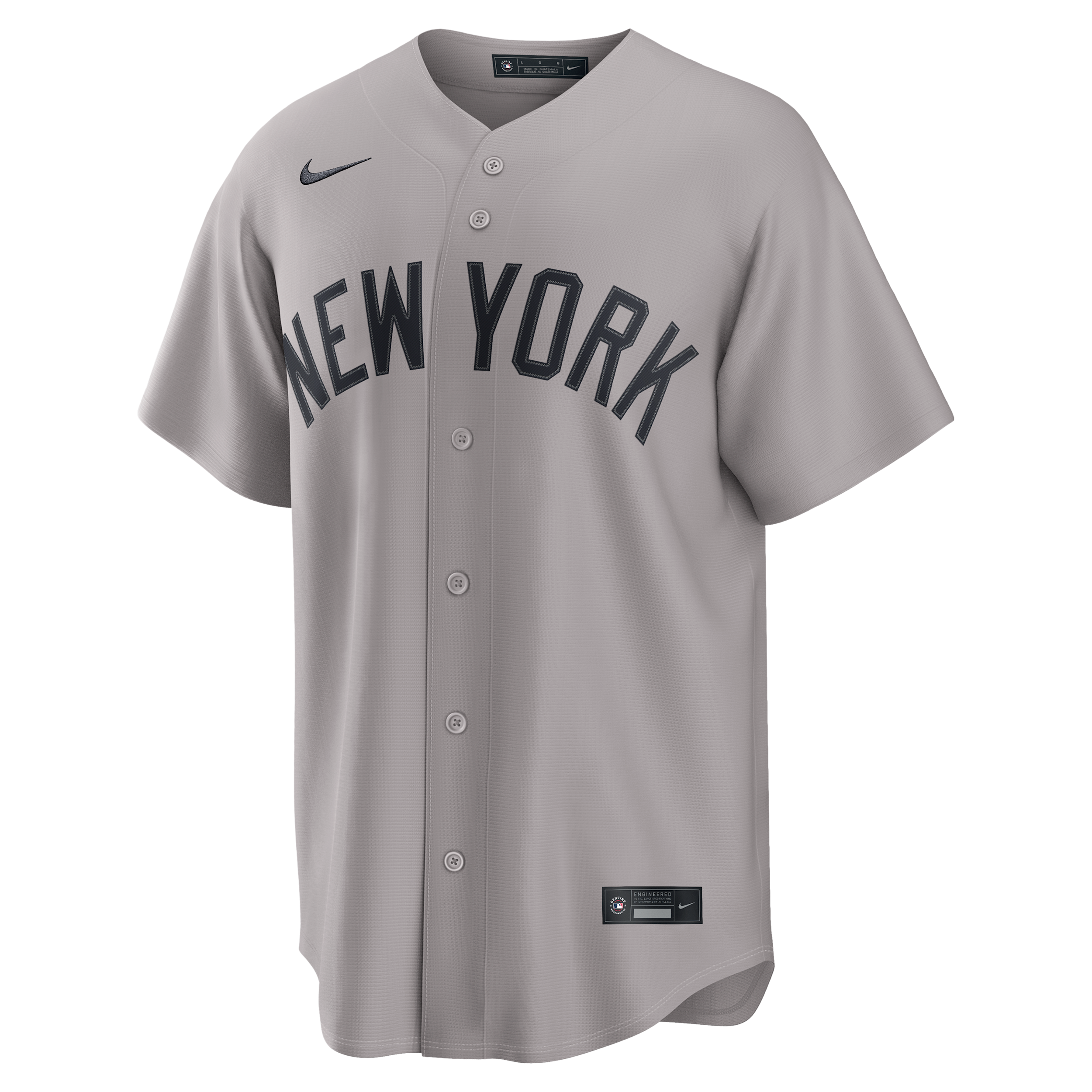 Aaron Judge New York Yankees Nike Men's MLB Replica Jersey in Grey | RP26NKRDNK9-7R1