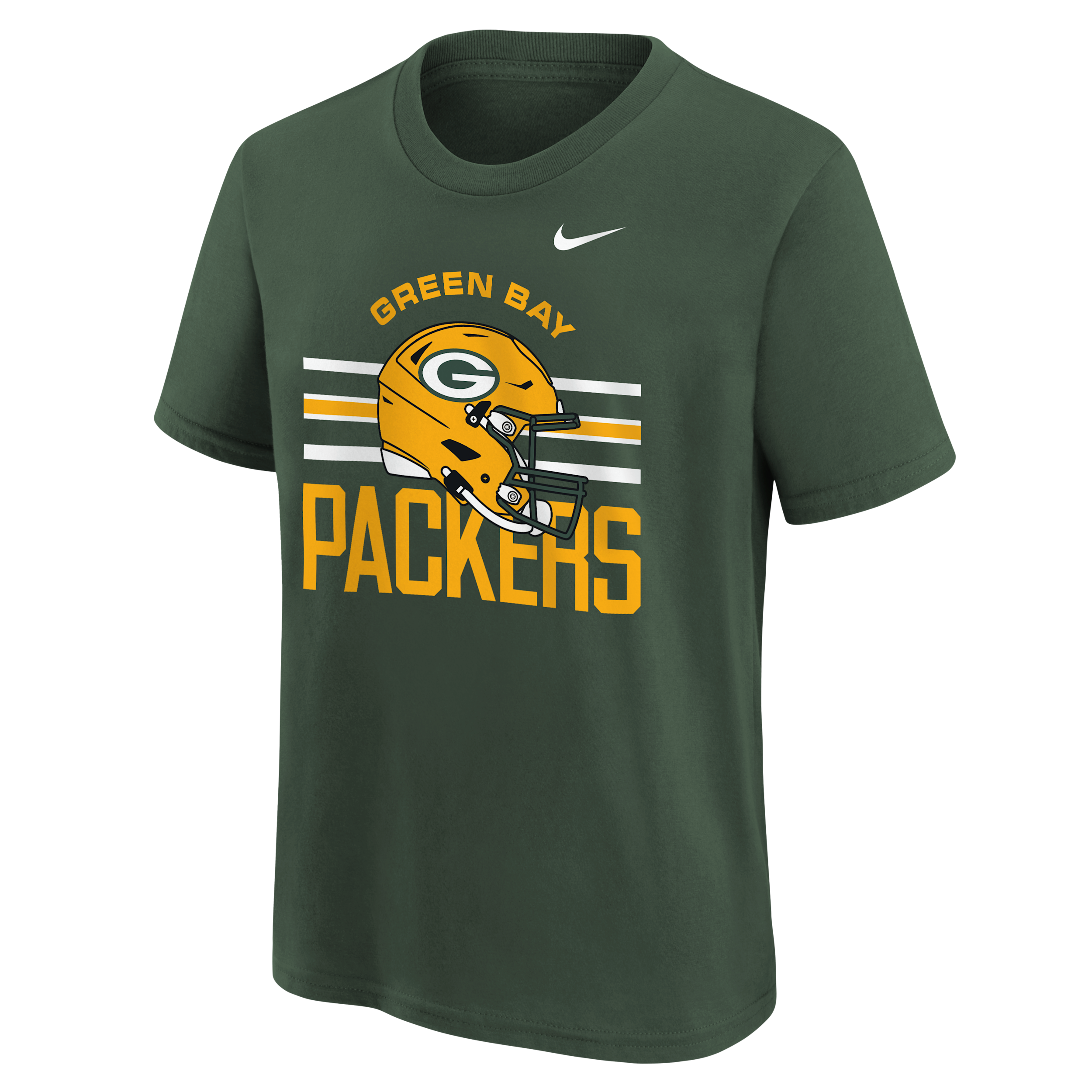 Green Bay Packers Essential Big Kids' Nike NFL T-Shirt in Green | Z1B7NFQKPCK-NCO
