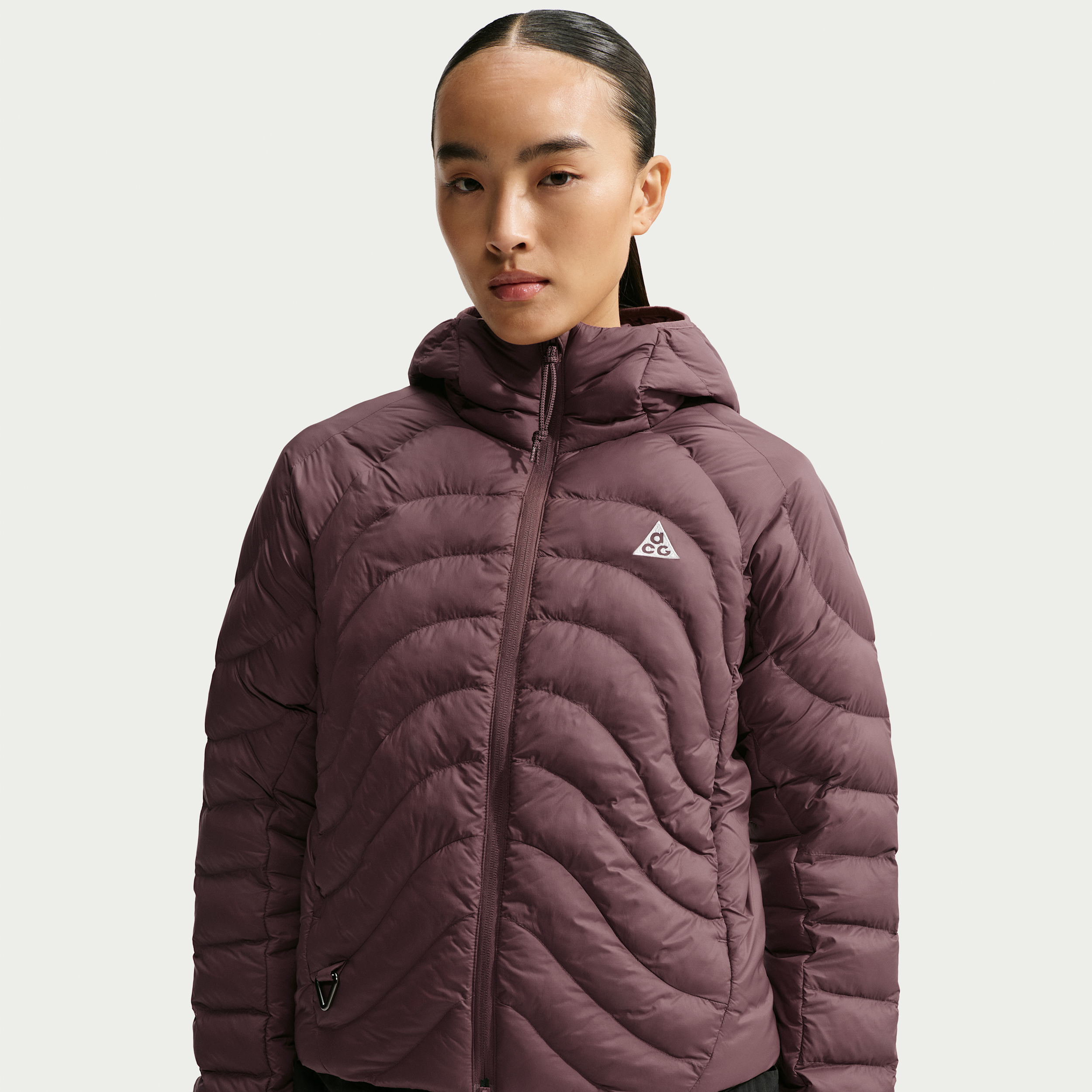 Women's Nike ACG Lava Flow Therma-FIT ADV Hooded Jacket in Purple | IR2242-536