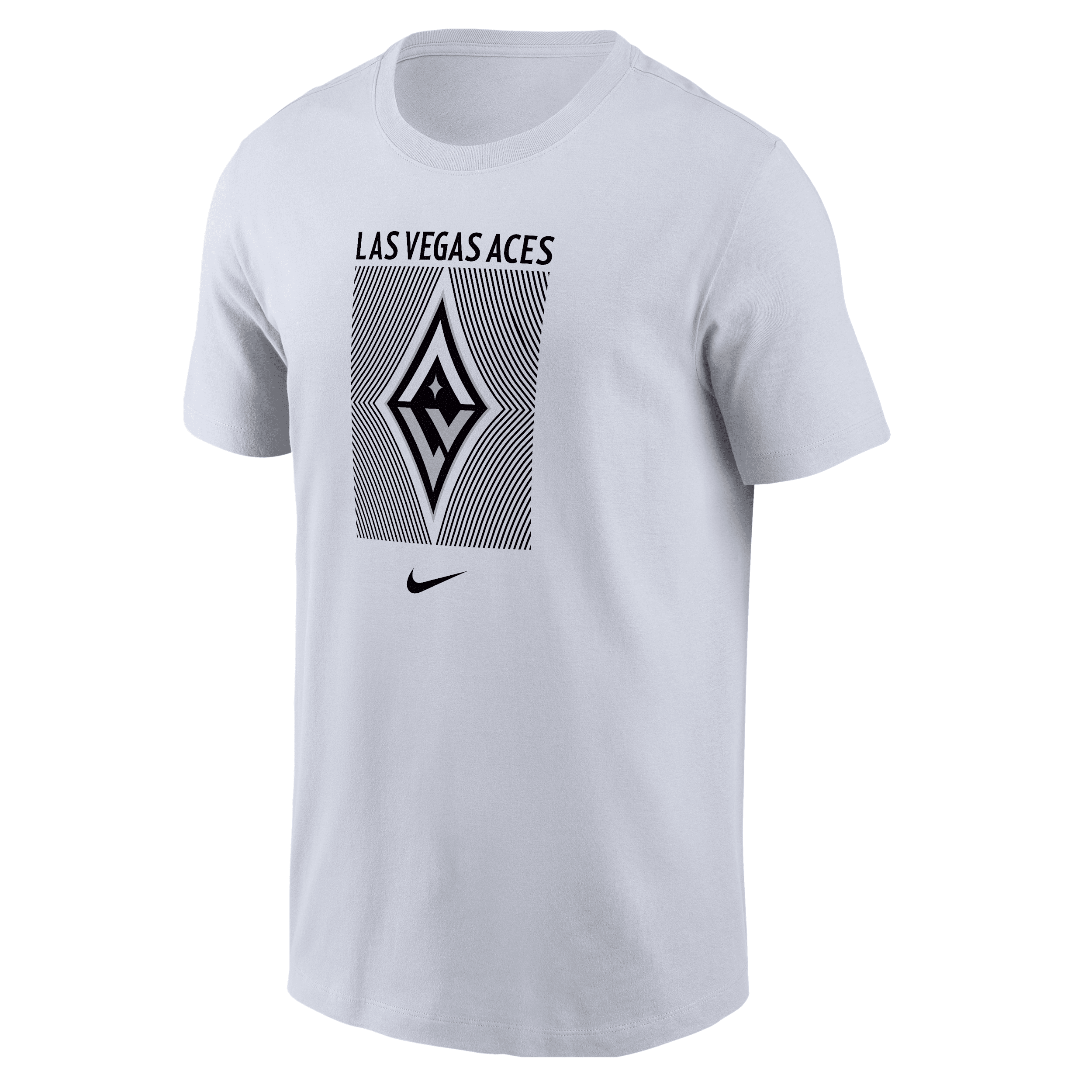 Las Vegas Aces Nike Men's WNBA T-Shirt in White | M11332WLVS-WHT