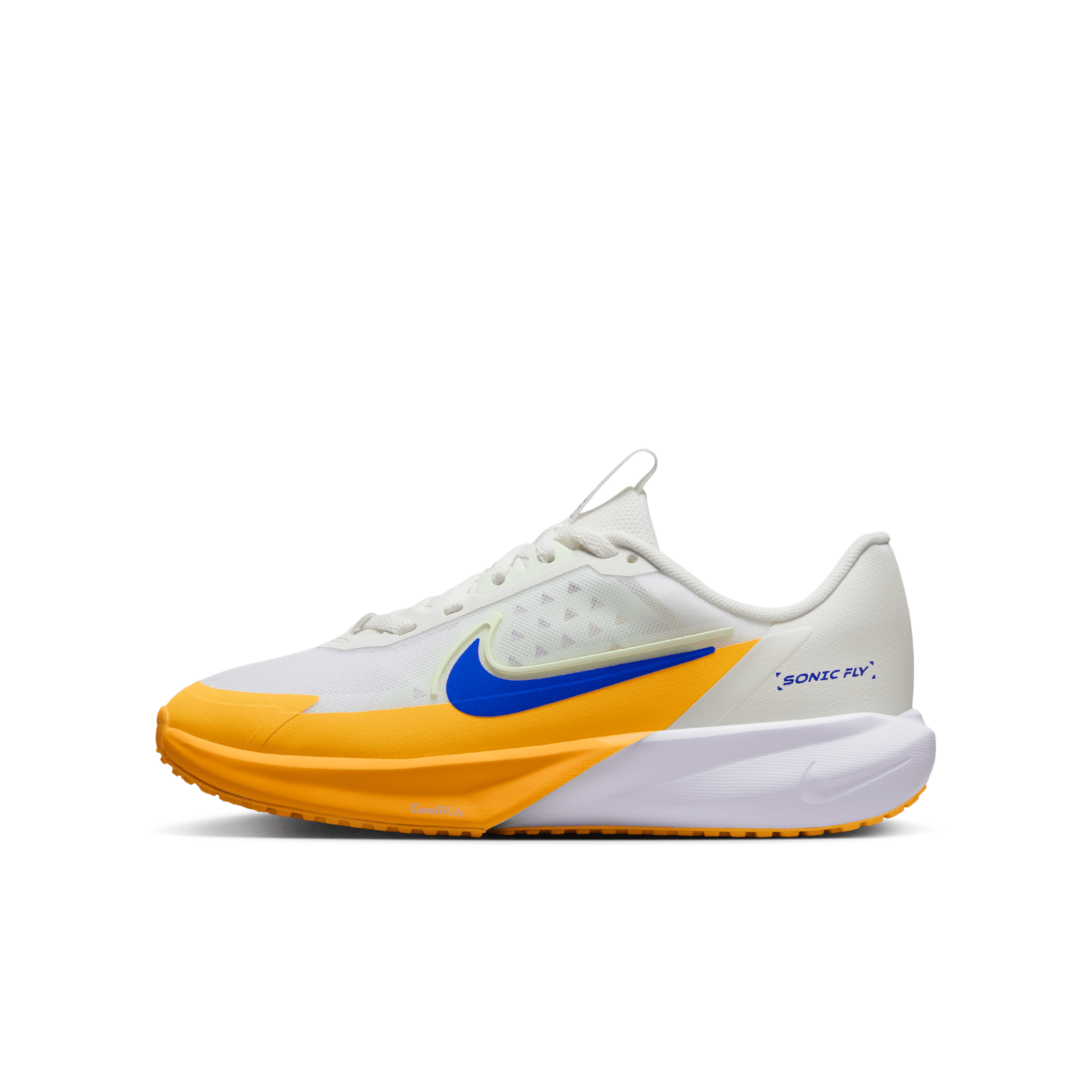 Nike Sonic Fly Big Kids' Running Shoes In White