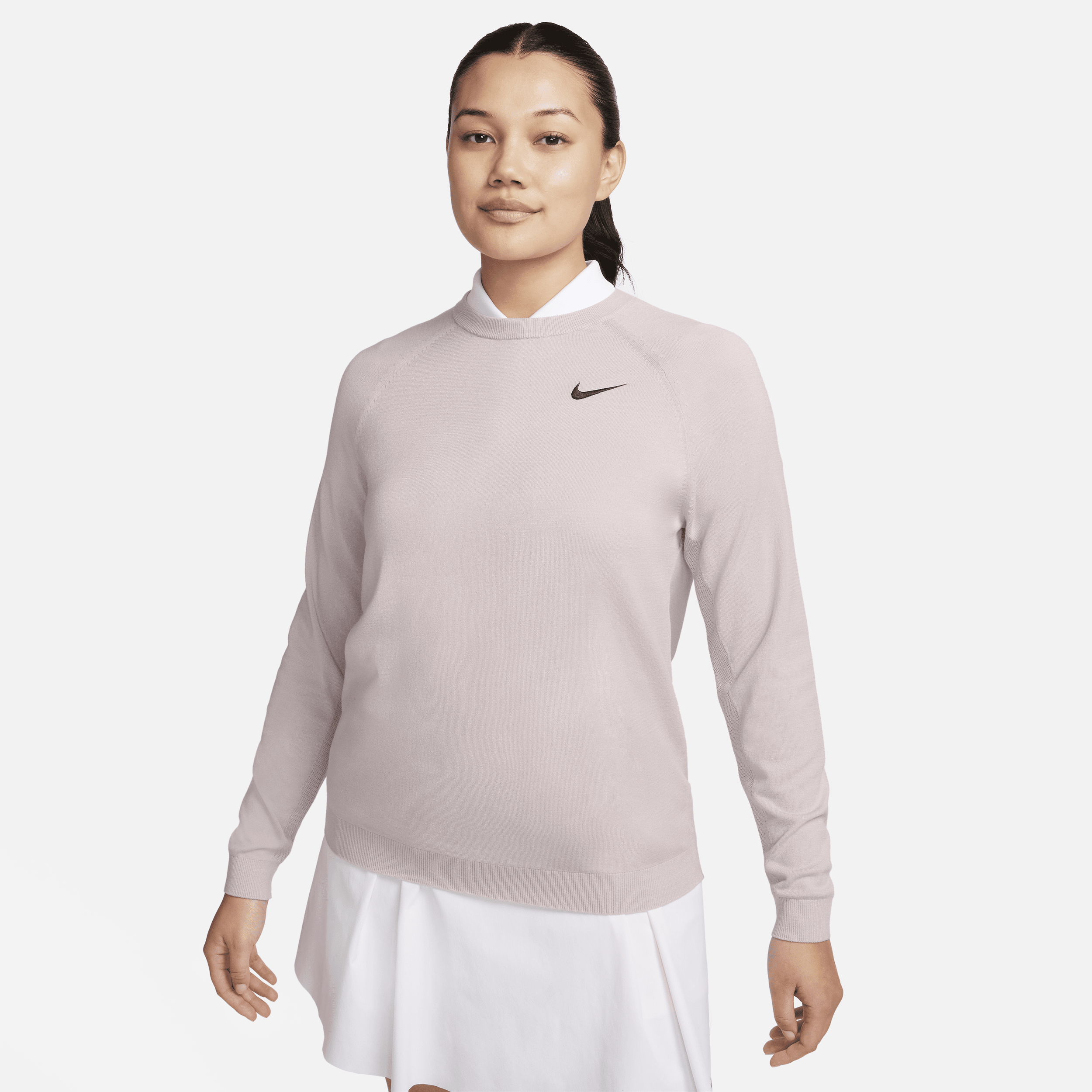 Shop Nike Women's Tour Golf Sweater In Purple
