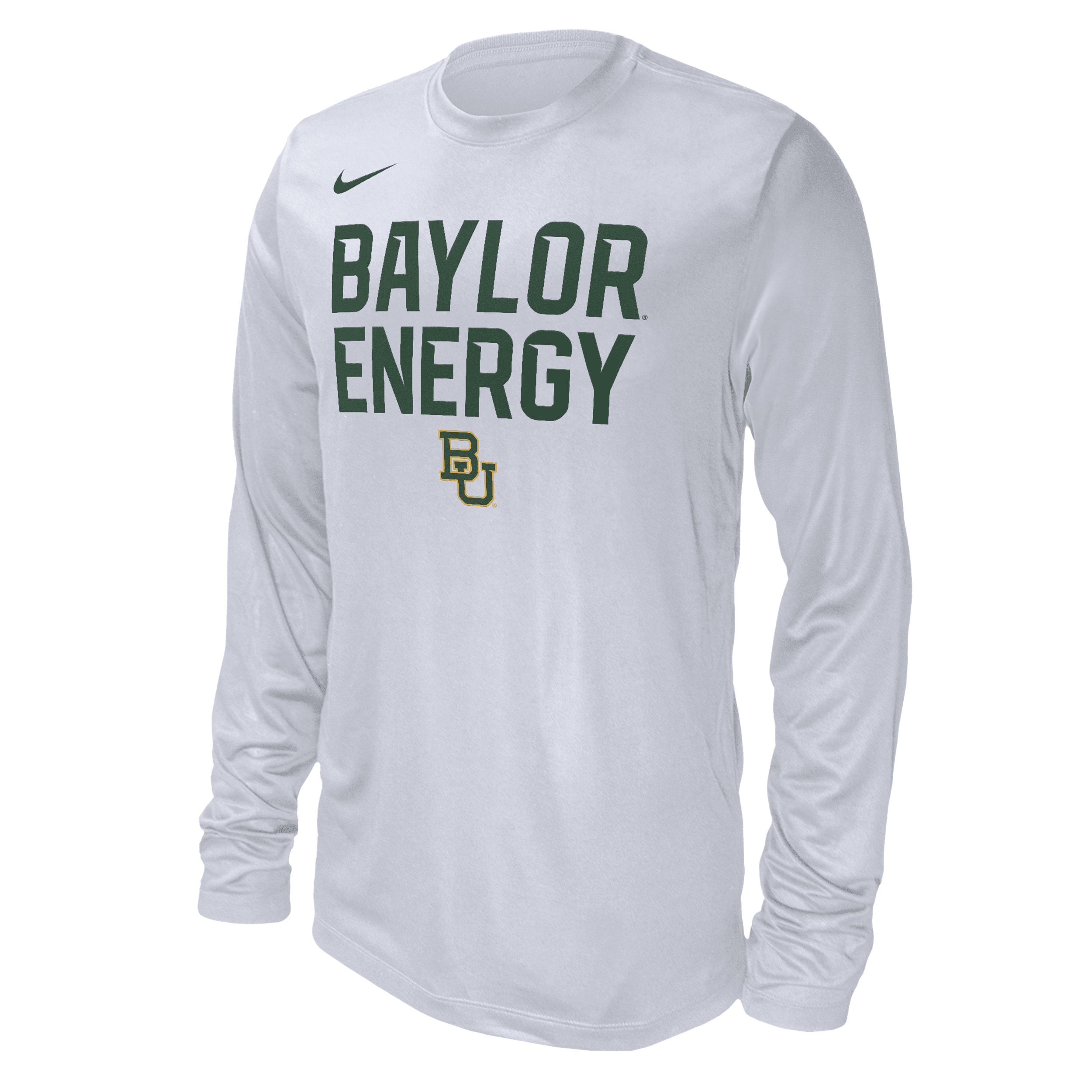 Nike Baylor  Men's College Long-sleeve T-shirt In White
