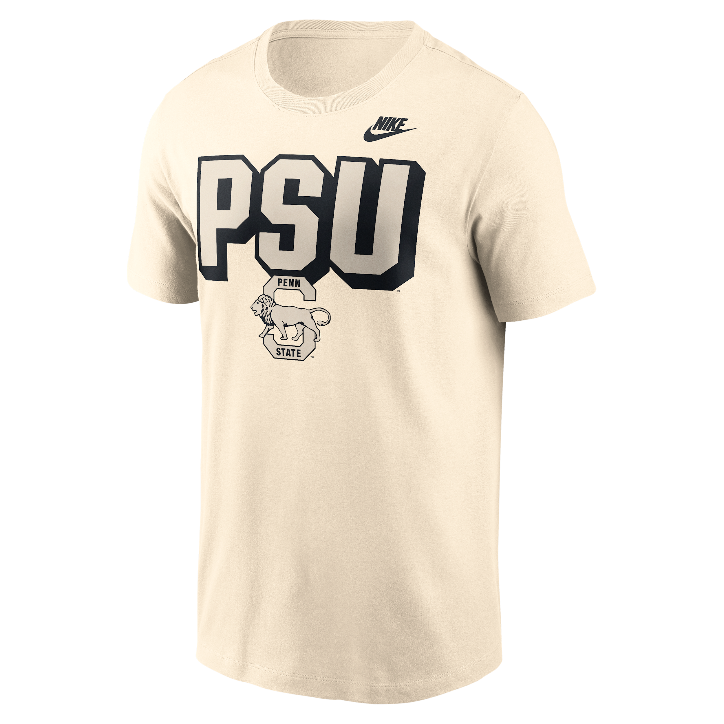 Nike Natural Penn State Nittany Lions Bold Fashion T-shirt In Neutral