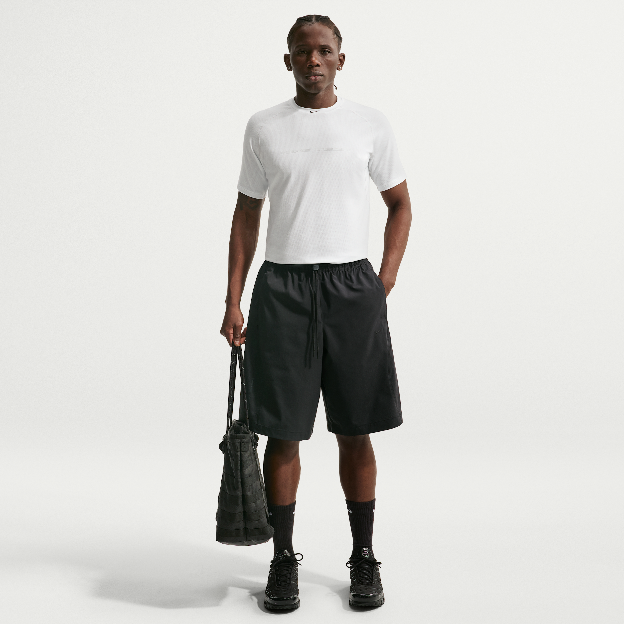 Nike Men's Tech Helios Dri-FIT Shorts in Black | IF1304-010