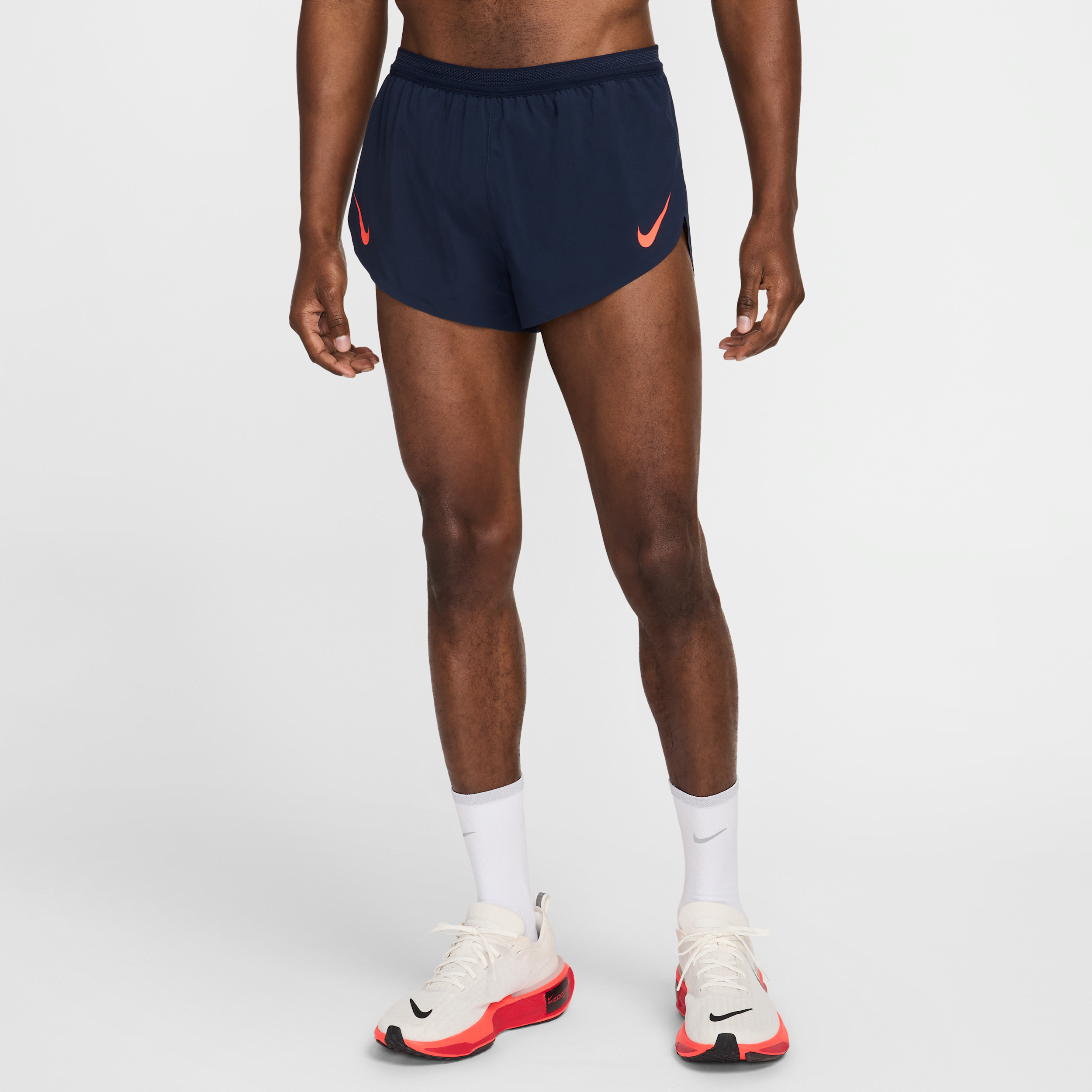 Nike Men's Aeroswift Dri-fit Adv 2" Brief-lined Running Shorts In Blue