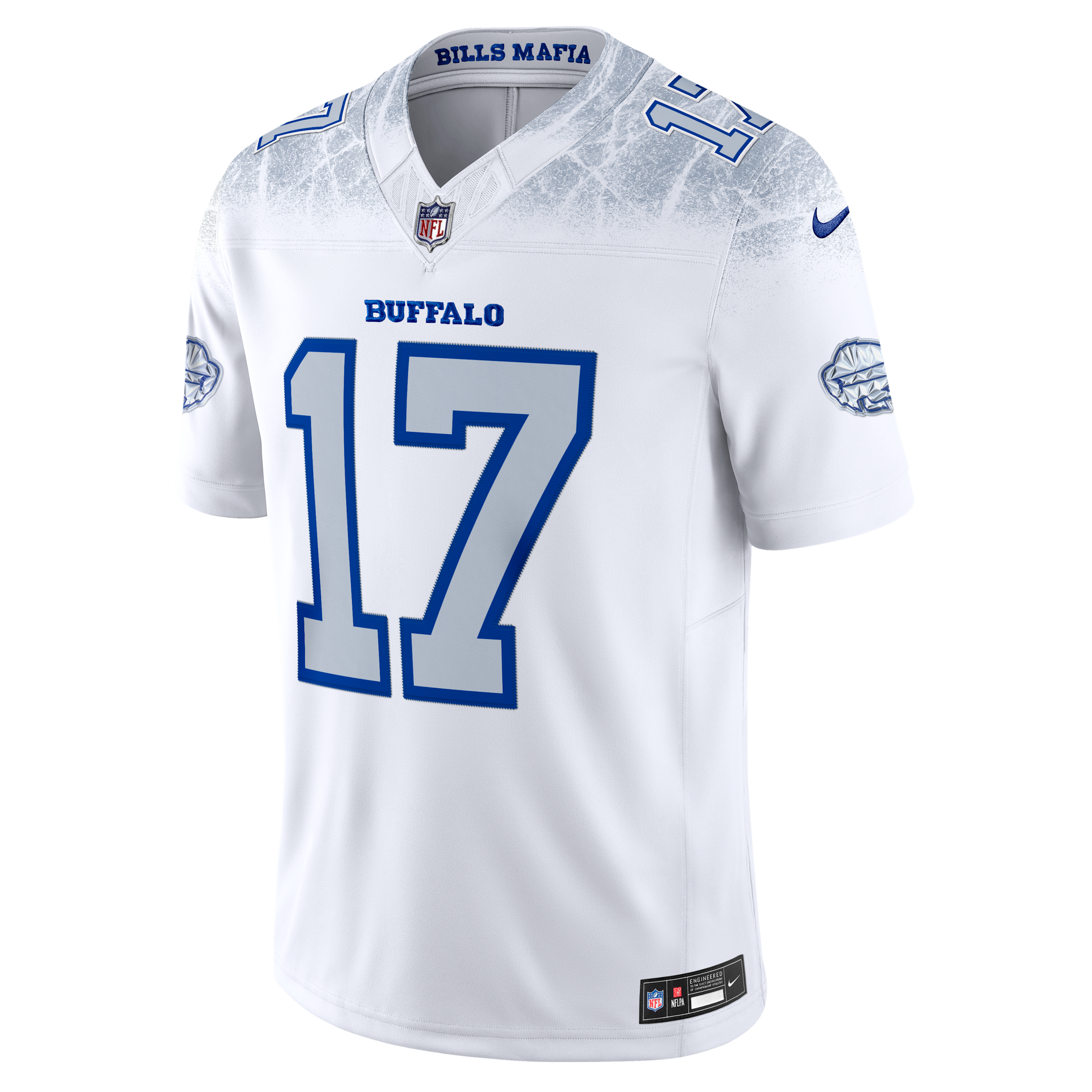 Nike Josh Allen Buffalo Bills Rivalries Collection  Men's Dri-fit Nfl Limited Jersey In White
