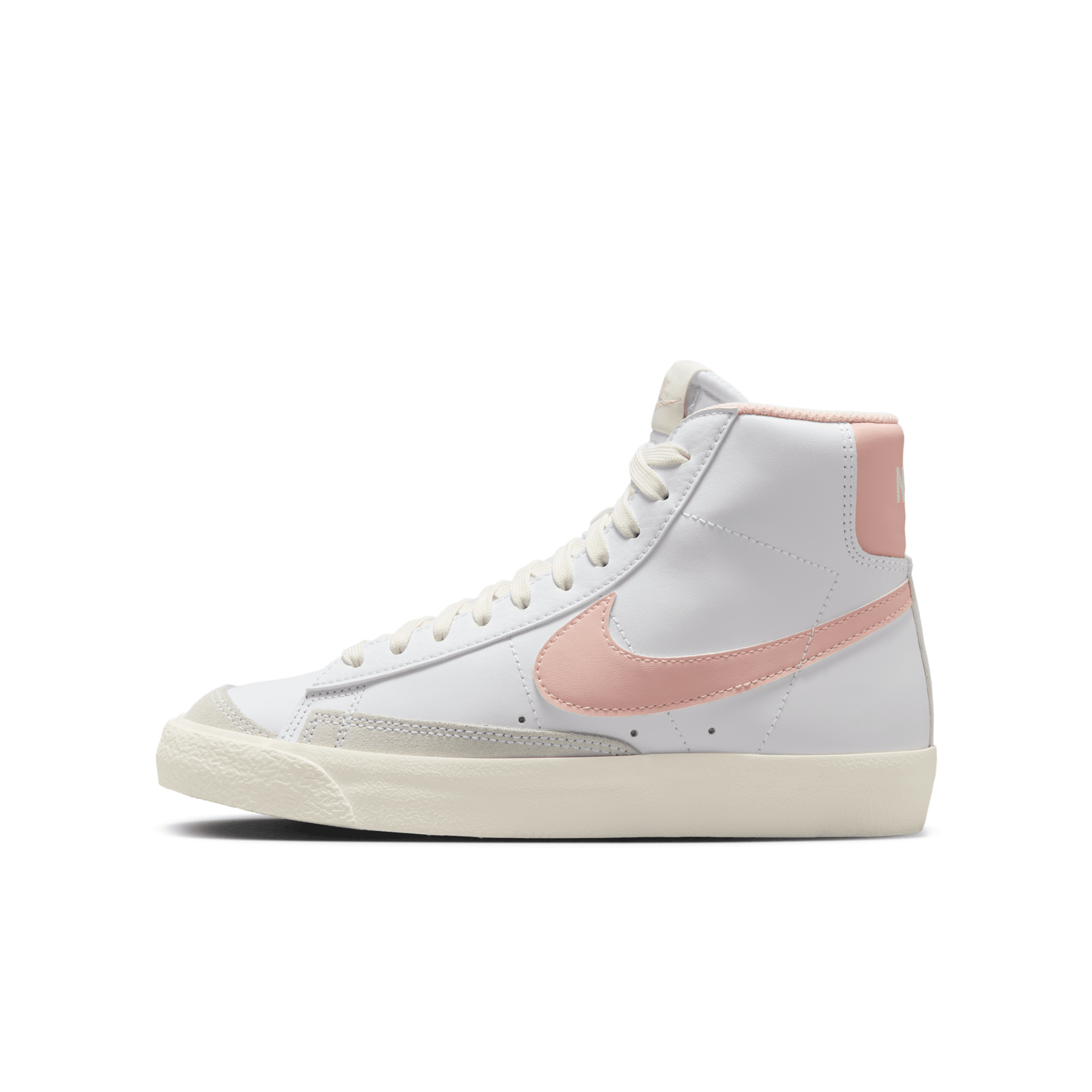 Nike Blazer Mid '77 Big Kids' Shoes In White