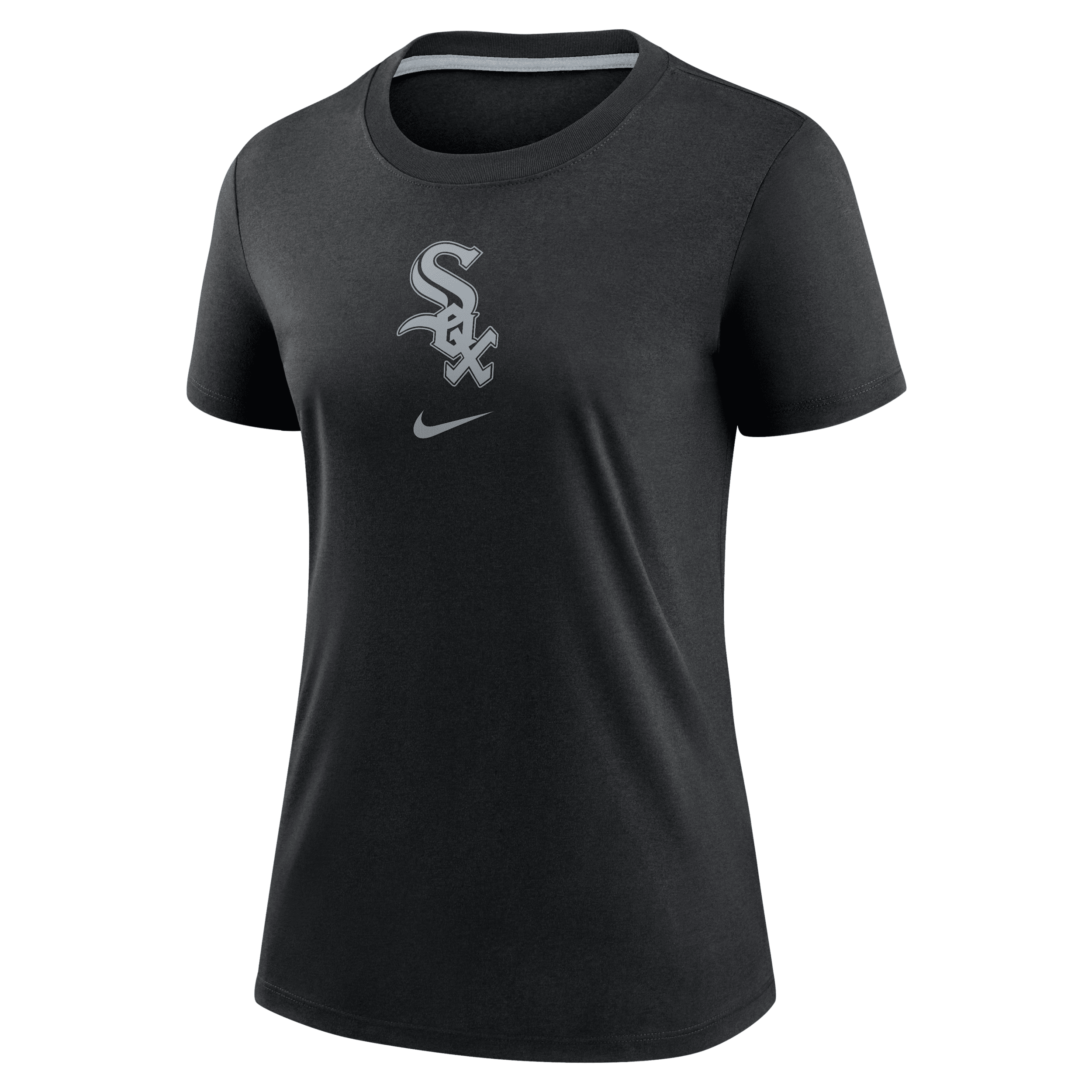 Nike Chicago White Sox Authentic Collection Early Work Women's Mlb T-shirt In Black