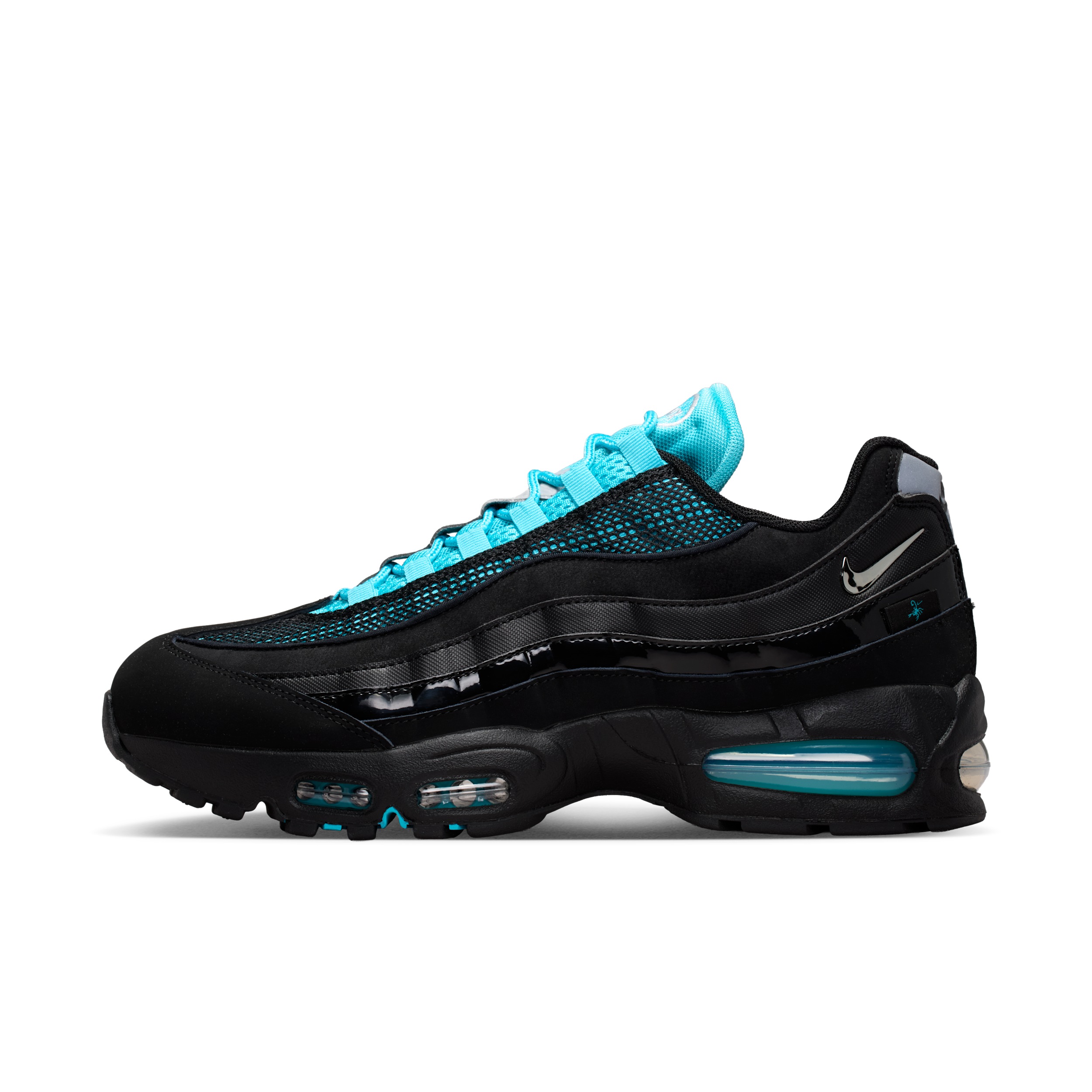 Nike Men's Air Max 95 Big Bubble "Scorpion" Shoes in Black | IM4691-001
