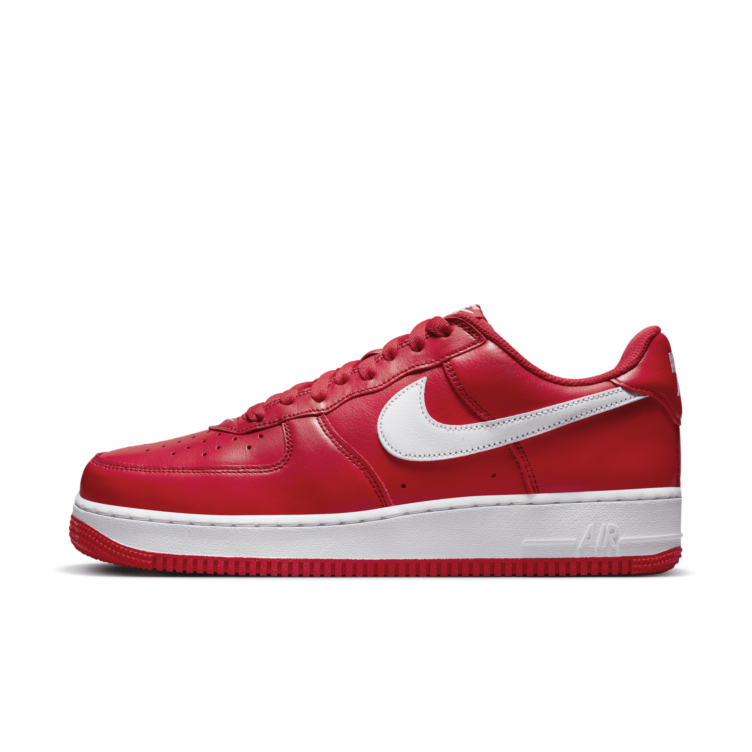 Nike Air Force 1 Low Retro Sneakers University Red In Red