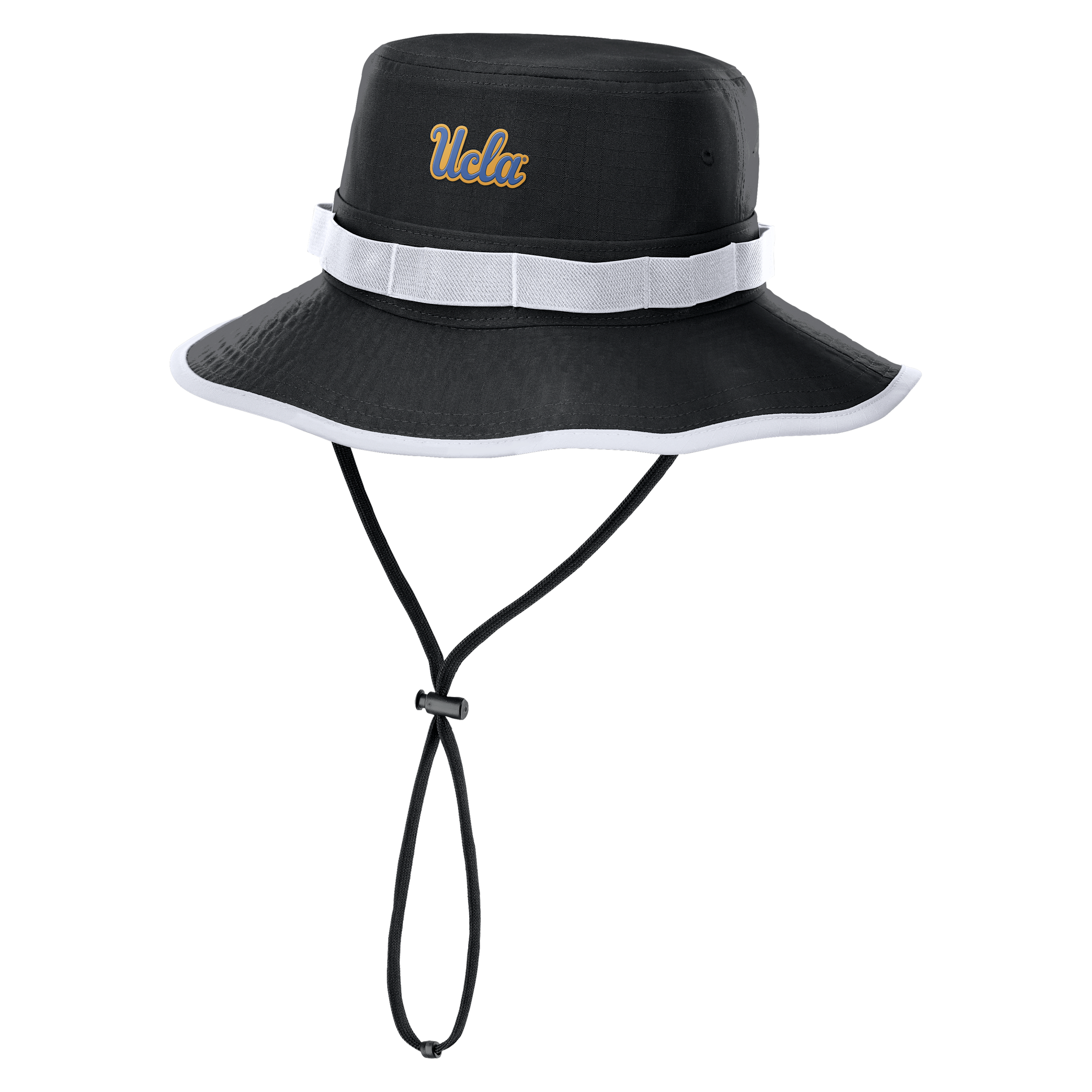 Nike Ucla Sideline Apex Gameday Boonie  Men's Dri-fit College Bucket Hat In White