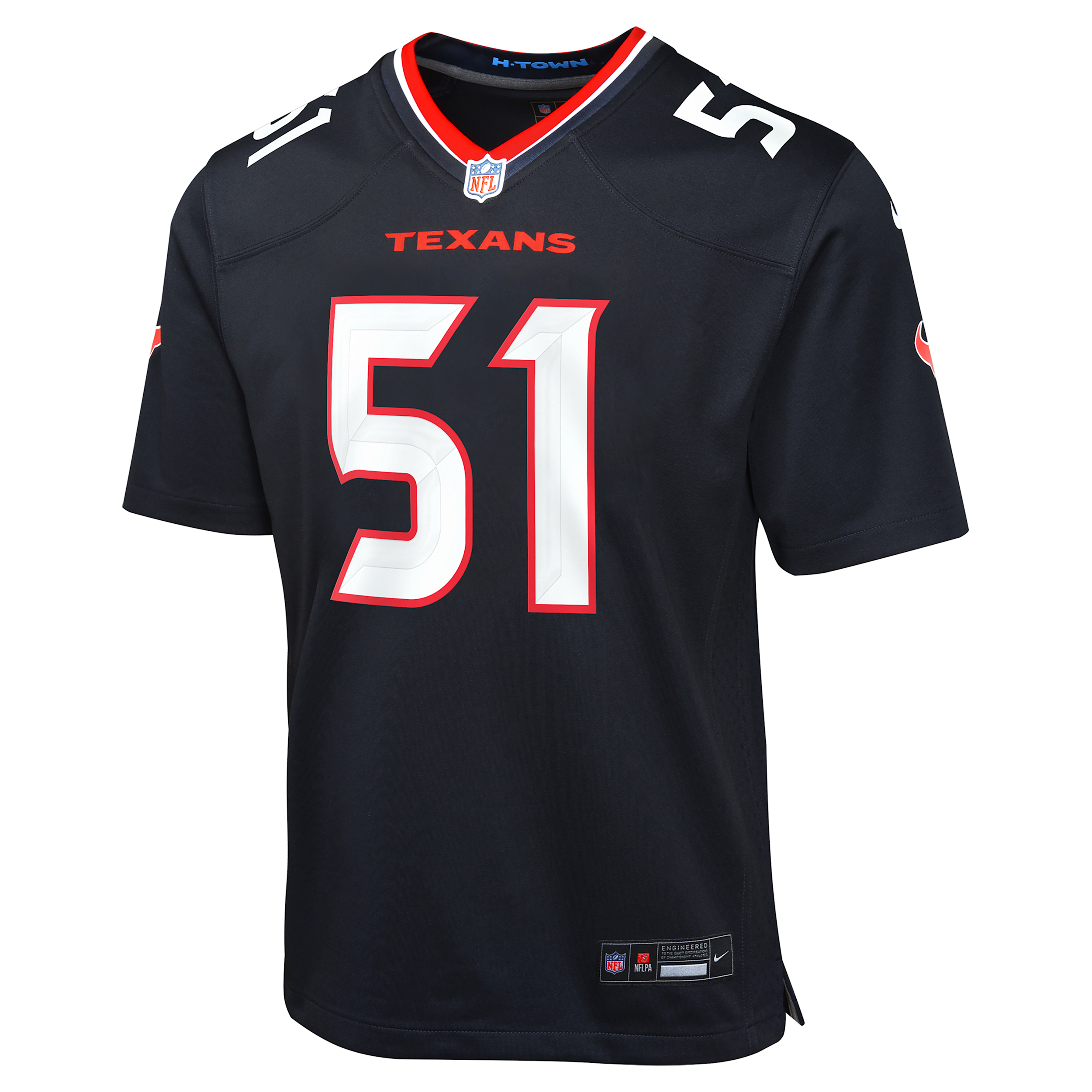 Will Anderson Jr. Houston Texans Big Kids' Nike NFL Game Jersey in Blue | B7N1P9TEXWA-HOU