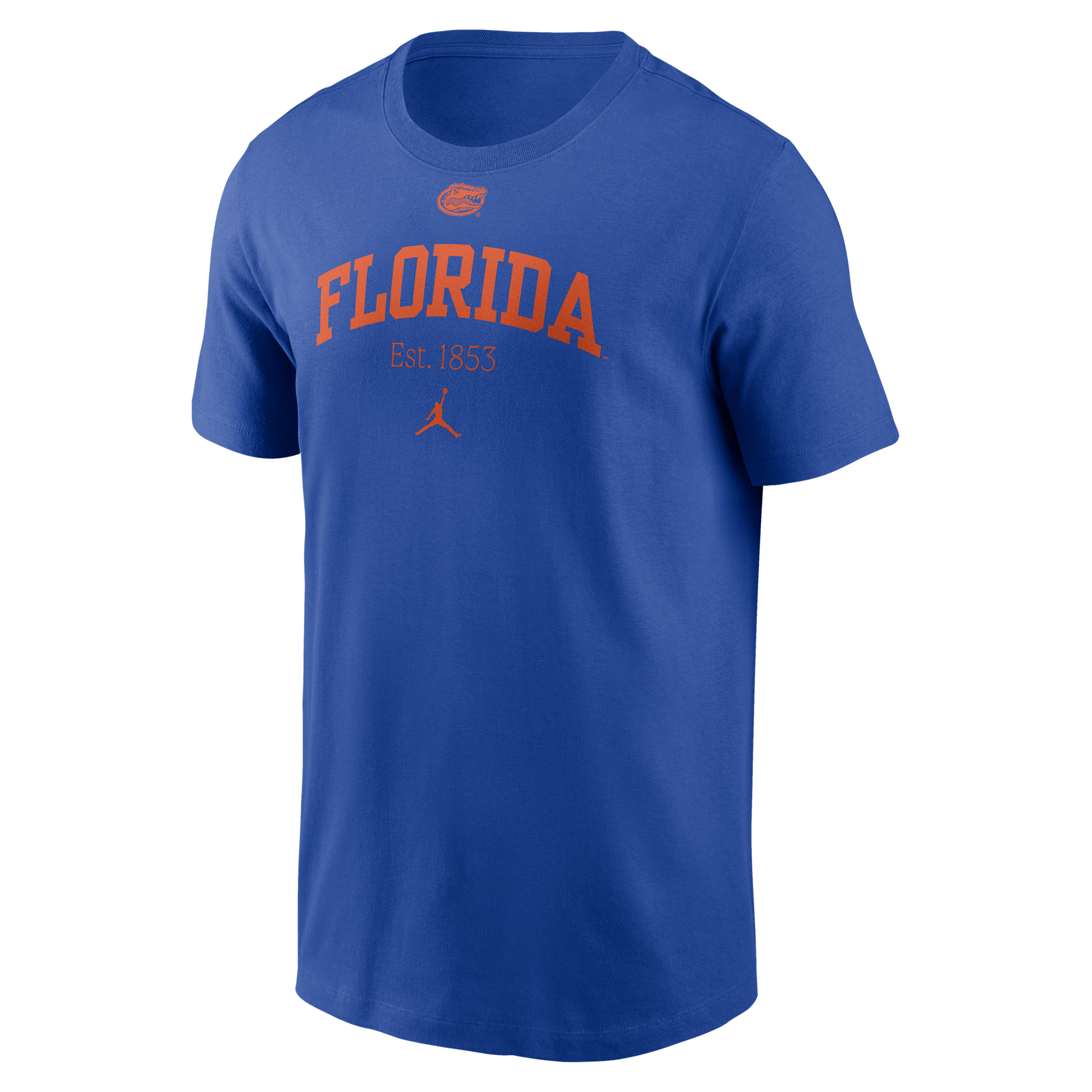 Men's Florida Academic Arch Jordan Brand College T-Shirt in Blue | N1994EVUFN-LDR