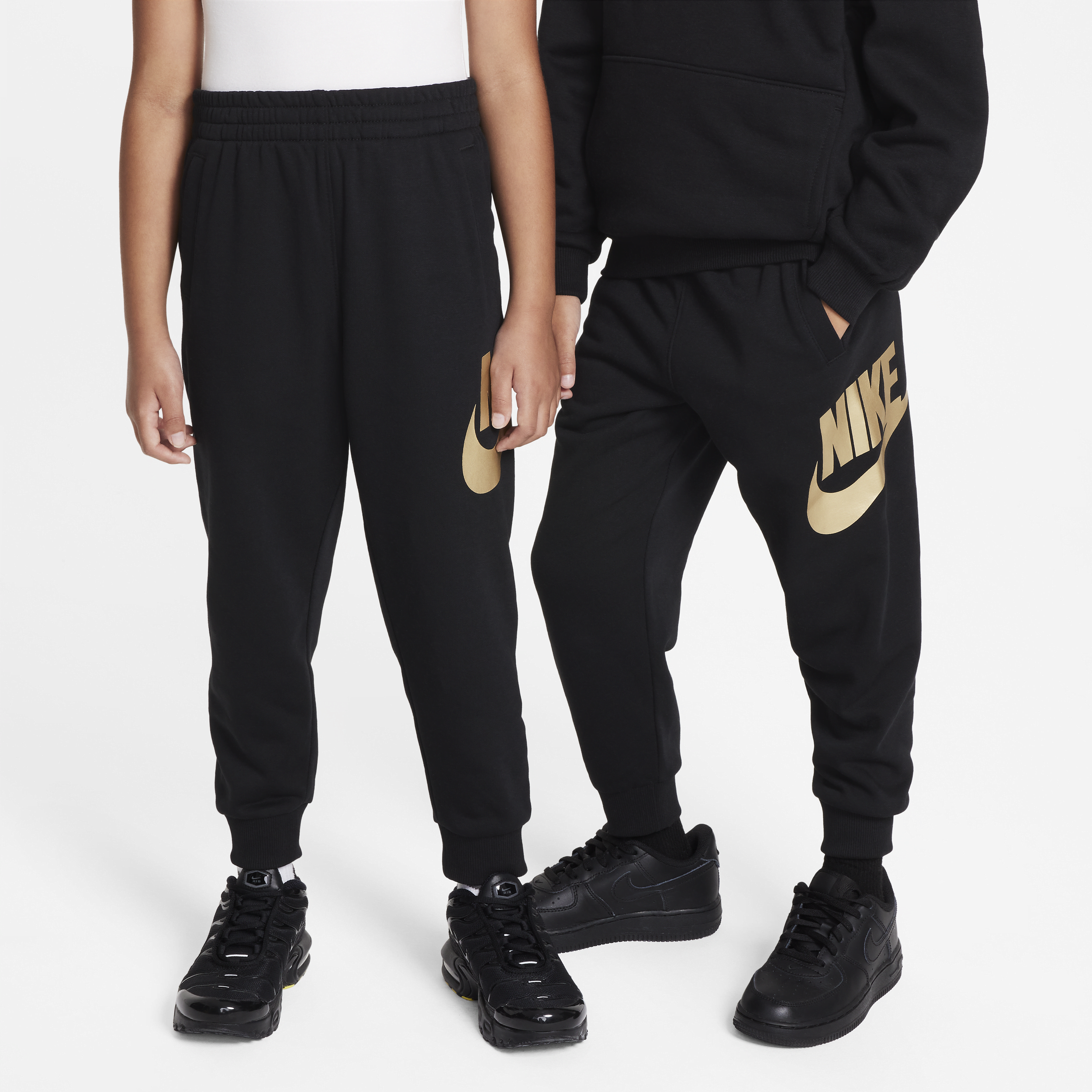 Nike Sportswear Club Fleece Little Kids' Jogger Pants In Black