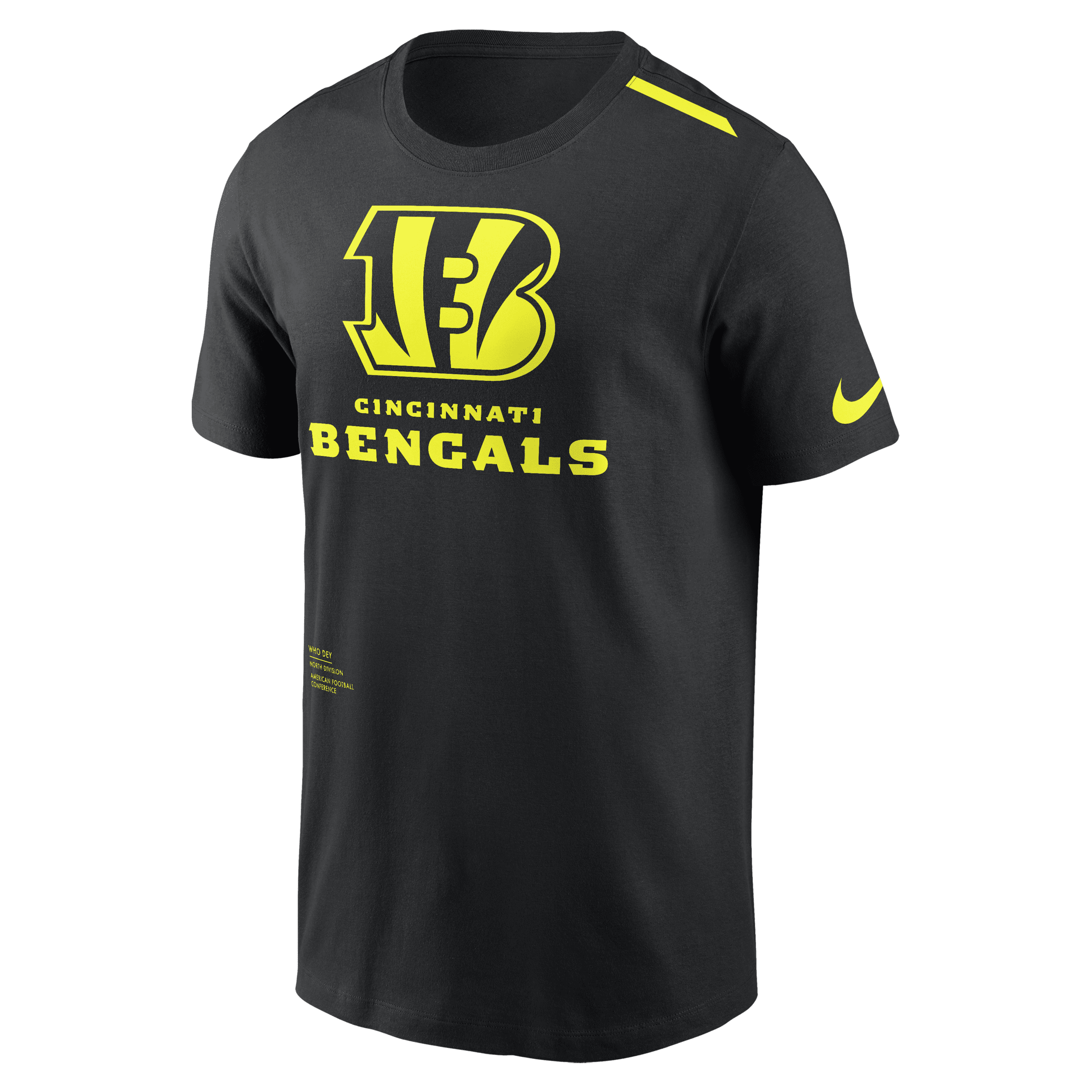 Cincinnati Bengals Nike Super Bowl LVI Bound No Limits T-Shirt - Black