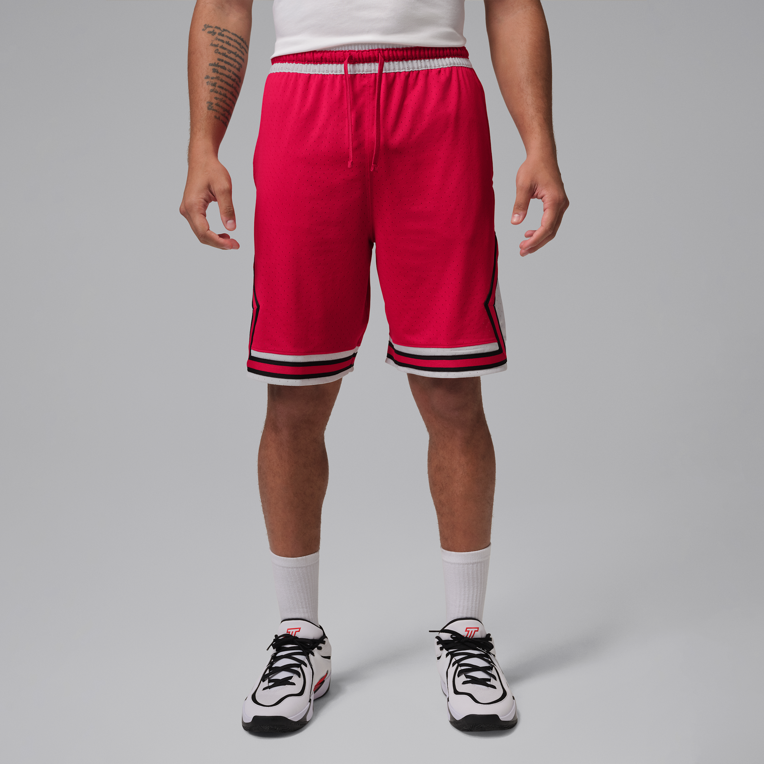 Men's Jordan Sport Dri-FIT 9" Diamond Shorts in Red | IF5832-687