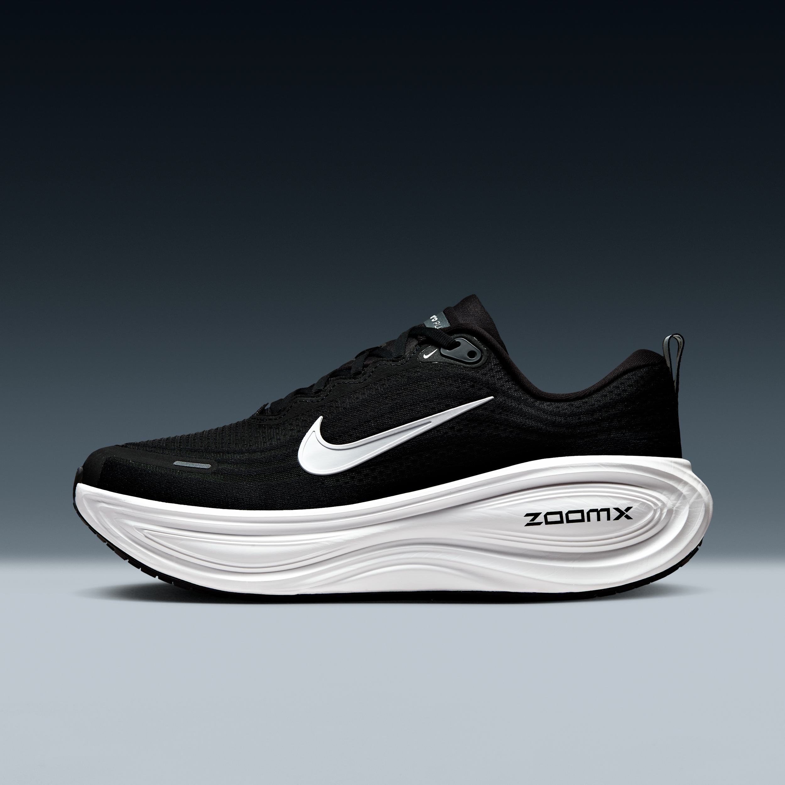 Nike Vomero Plus Rubber-trimmed Mesh Sneakers In Black
