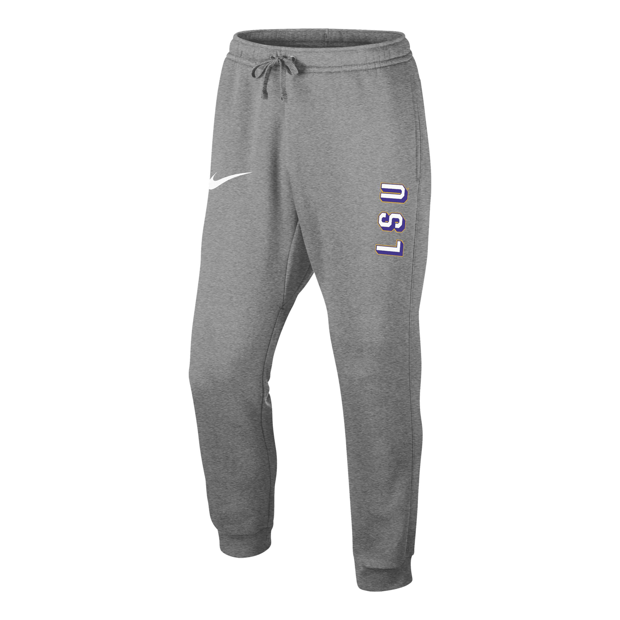 Nike Lsu Club Fleece  Men's College Jogger Pants In Grey