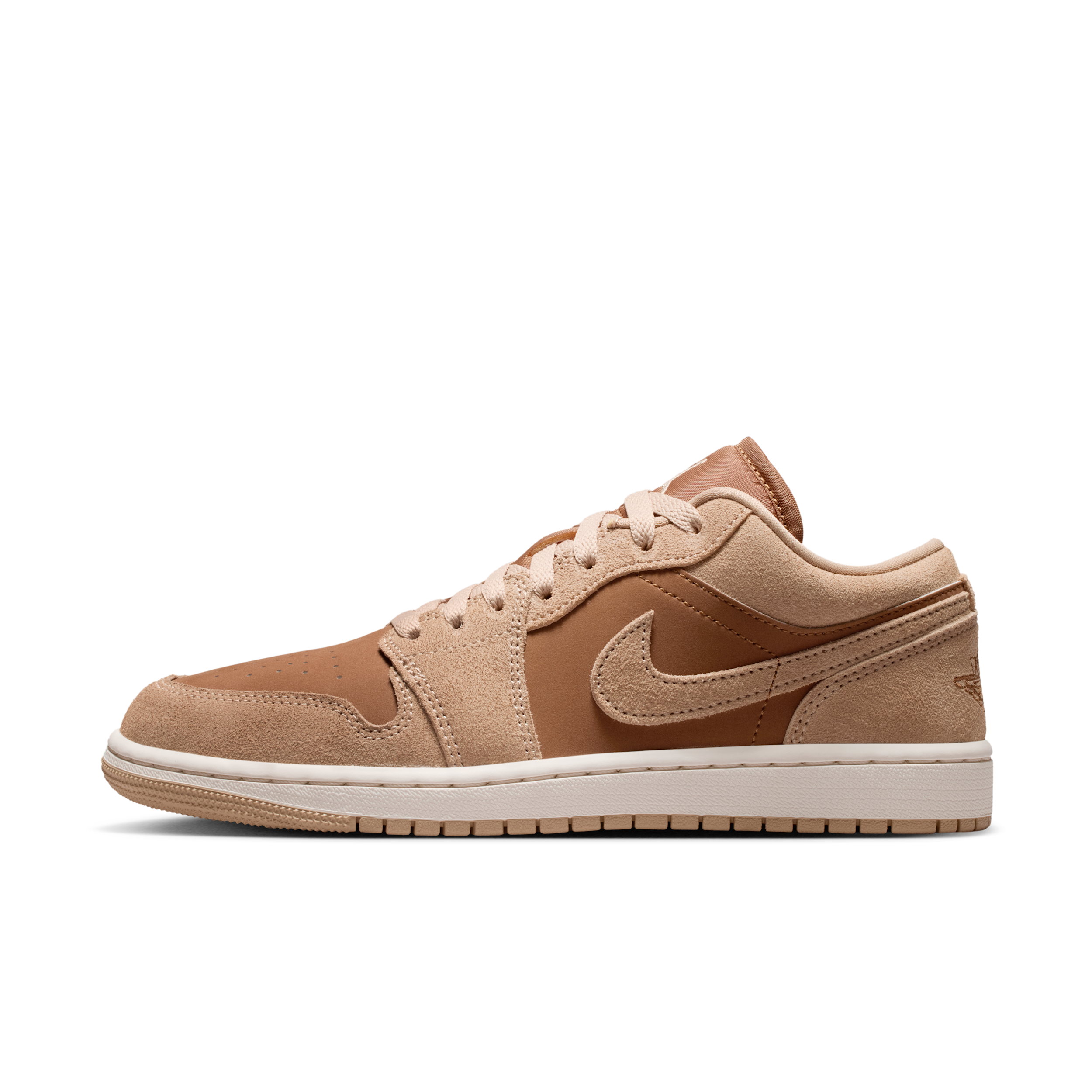 Air Jordan 1 Low Women's Shoes, M10.5/W12, Legend Md Brown/Lt British Tan/Chalk