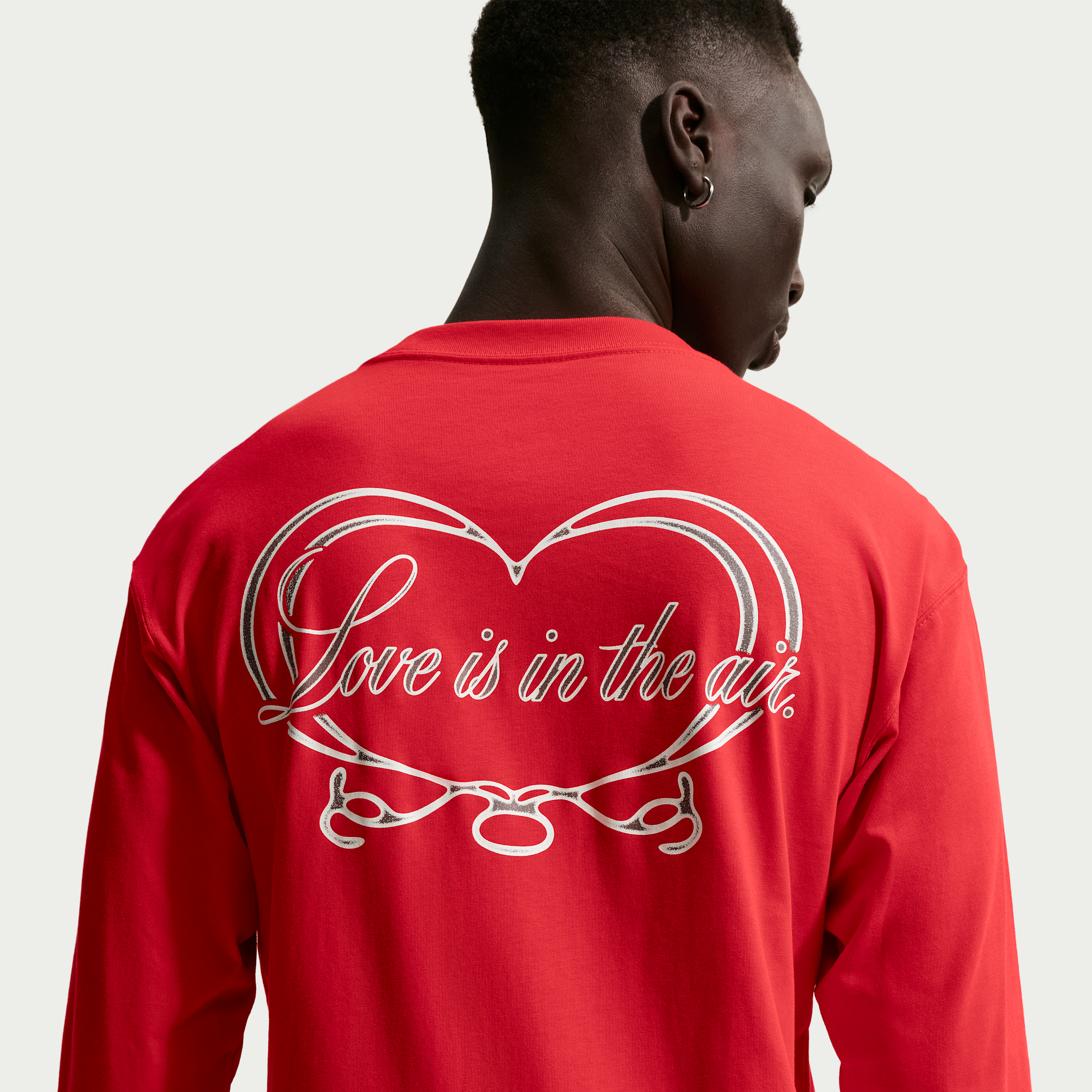 Men's Nike Sportswear Long-Sleeve T-Shirt in Red | IO9760-613