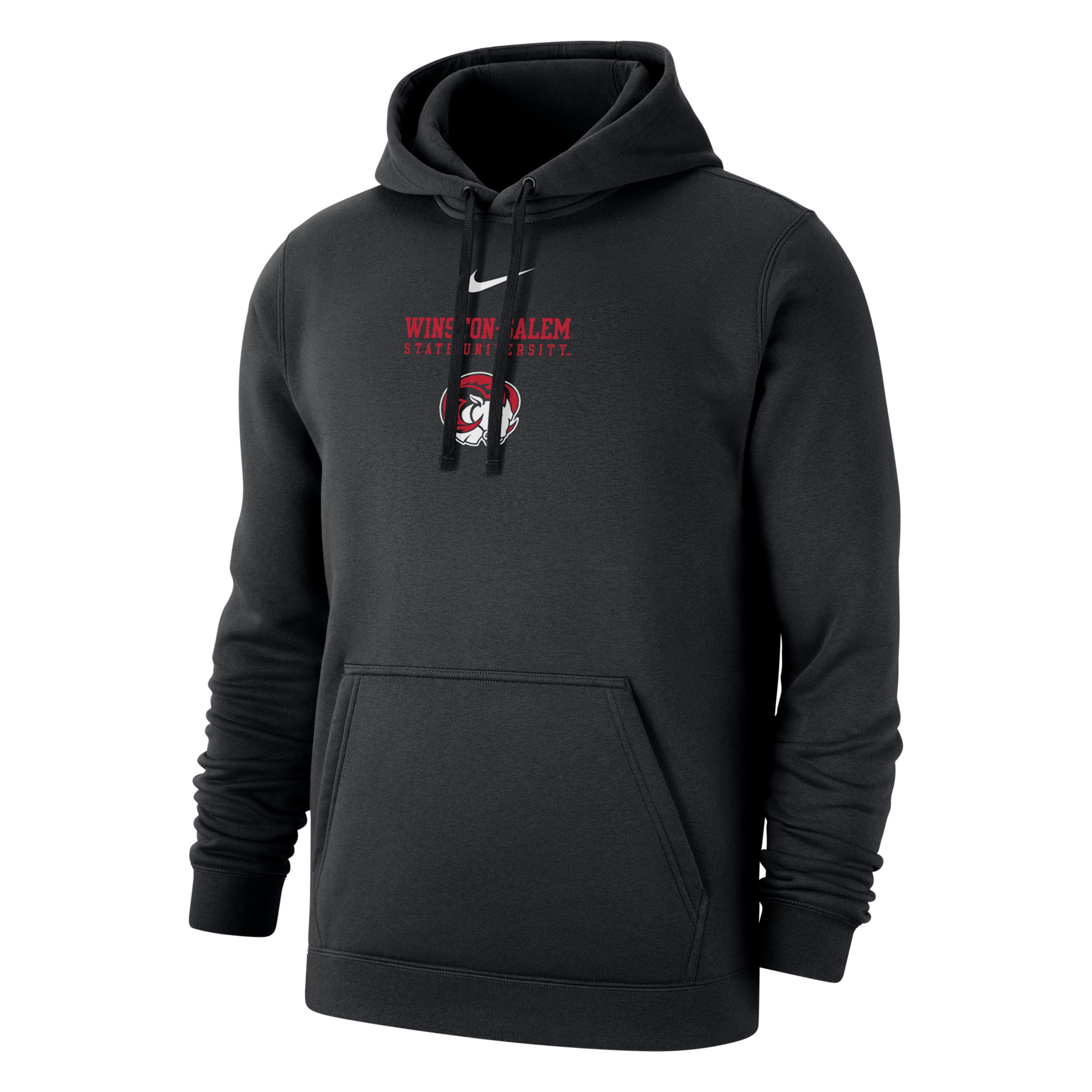 Winston-Salem Club Fleece Nike Men's College Hoodie in Black | M31777P738H-TXS
