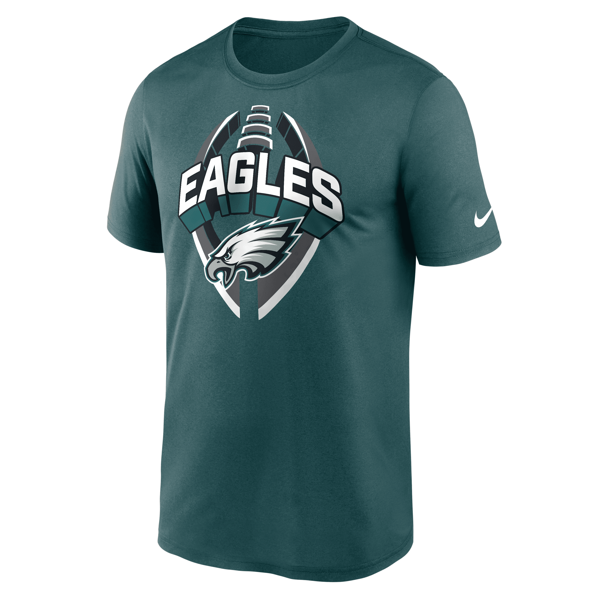 Nike Midnight Green Philadelphia Eagles Legend Icon Performance T-shirt In Green