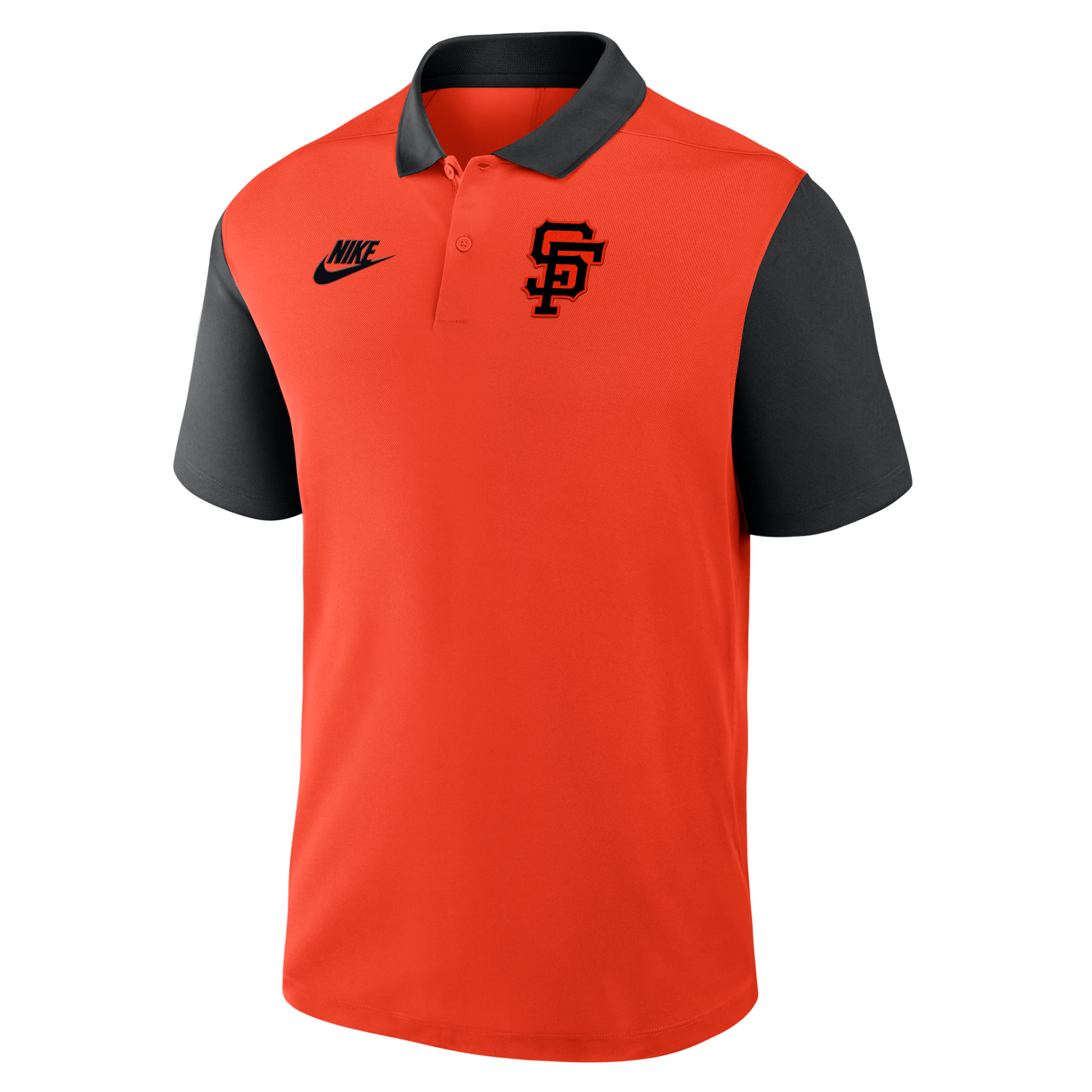 San Francisco Giants Cooperstown Victory Nike Men's Dri-FIT MLB Polo in Orange | 0458035NG83-DDZ