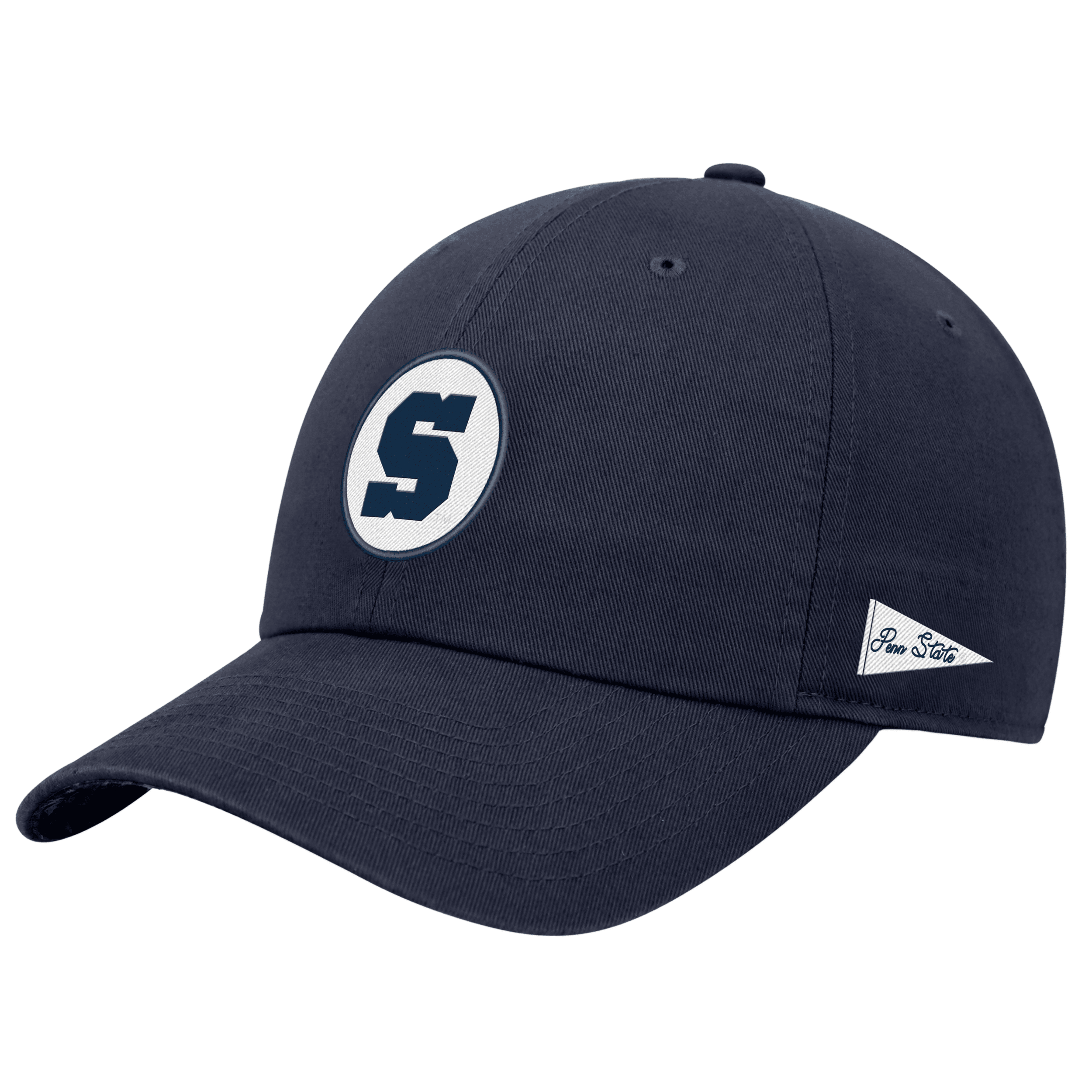 Shop Nike Penn State Logo  Unisex College Adjustable Cap In Blue