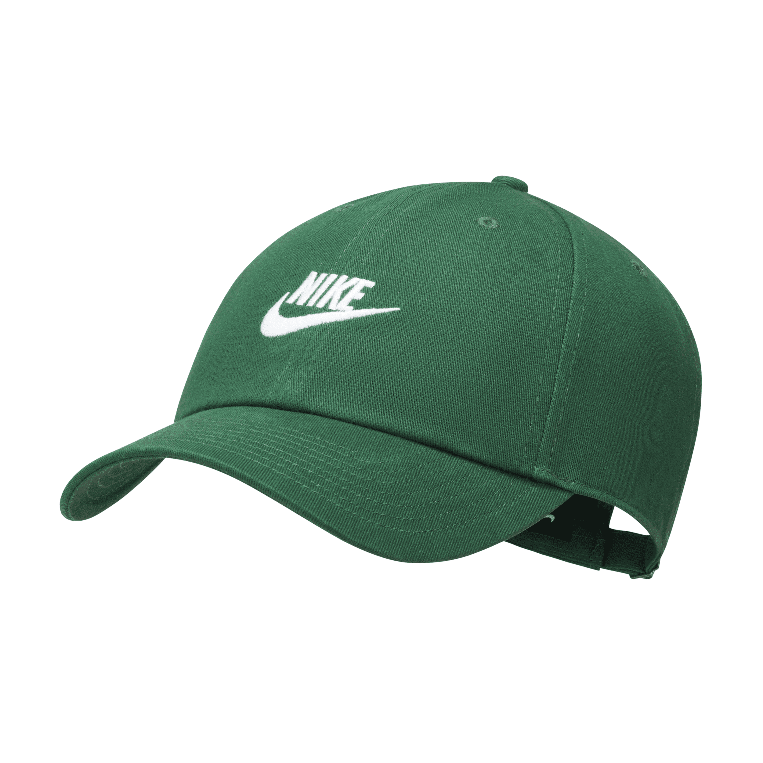 Nike Unisex  Sportswear Heritage86 Futura Washed Hat In Green