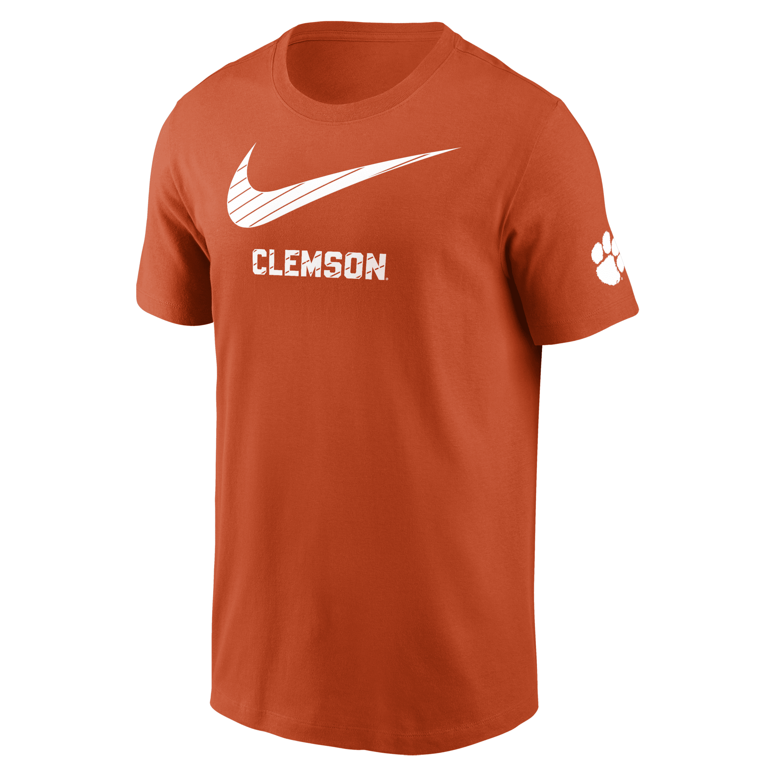 Nike Orange Clemson Tigers Campus Mascot T-shirt In Orange