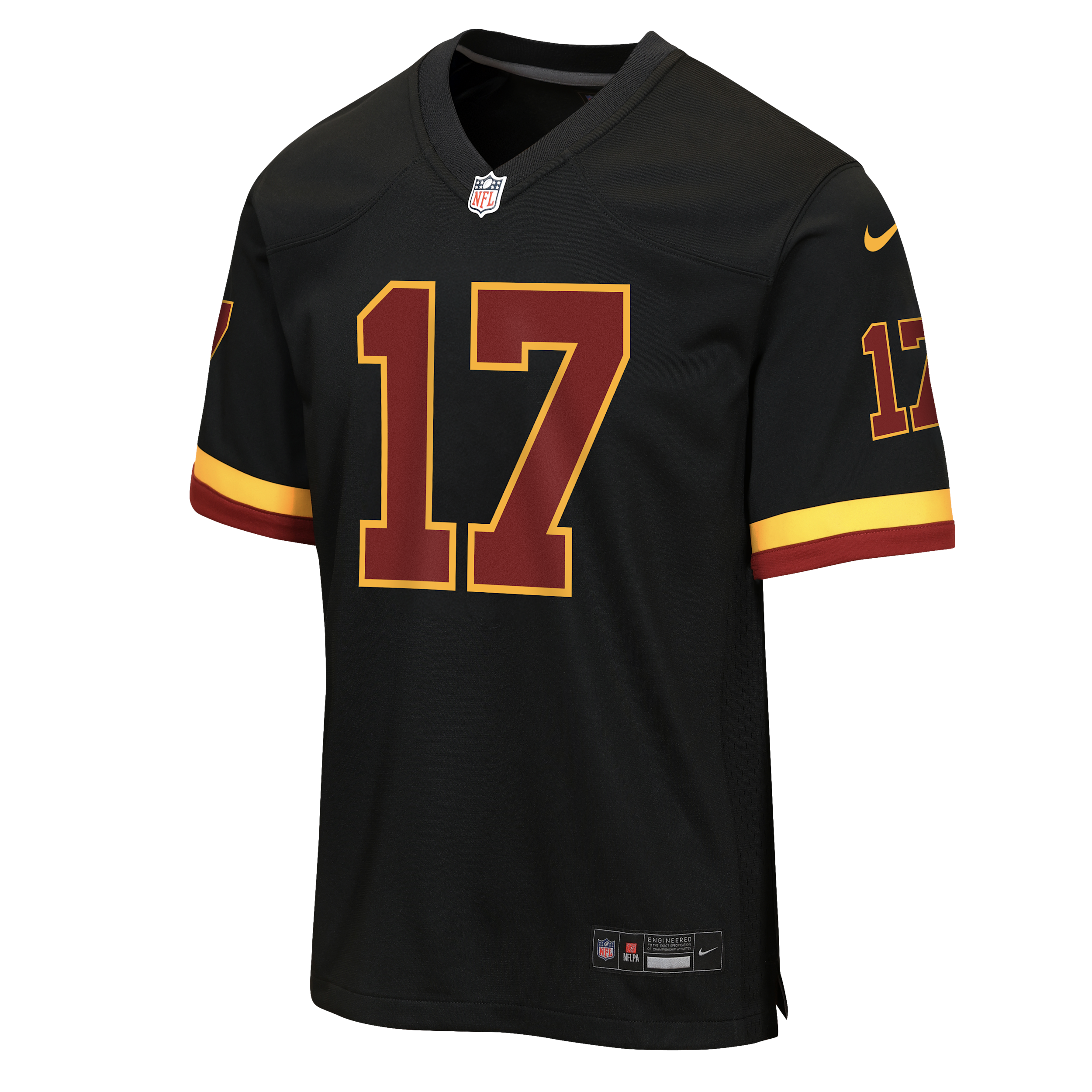 Nike Big Boys and Girls Terry McLaurin Black Washington Commanders Hail Raiser Alternate Game Jersey - Black
