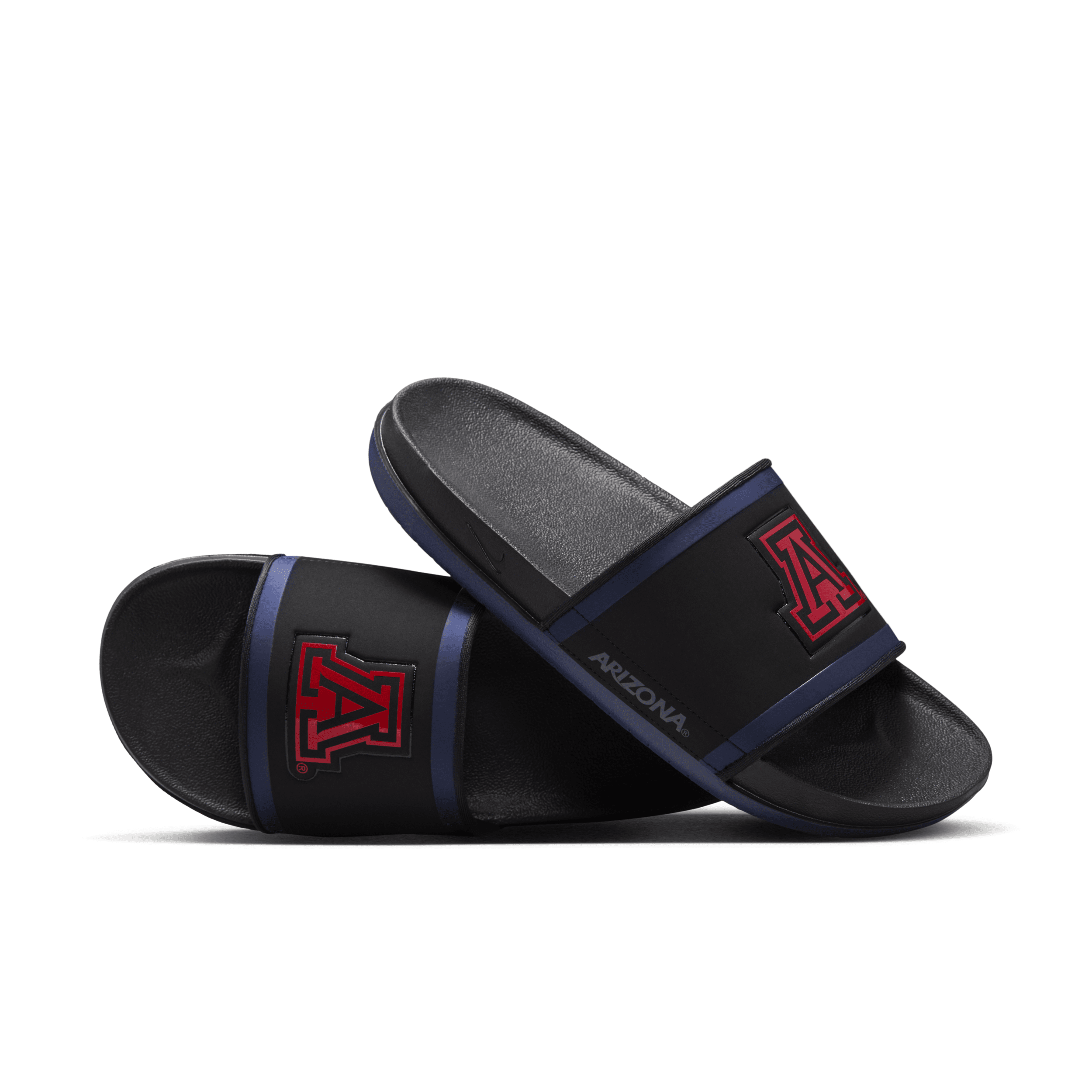 Shop Nike Men's Offcourt (arizona) Slides In Black