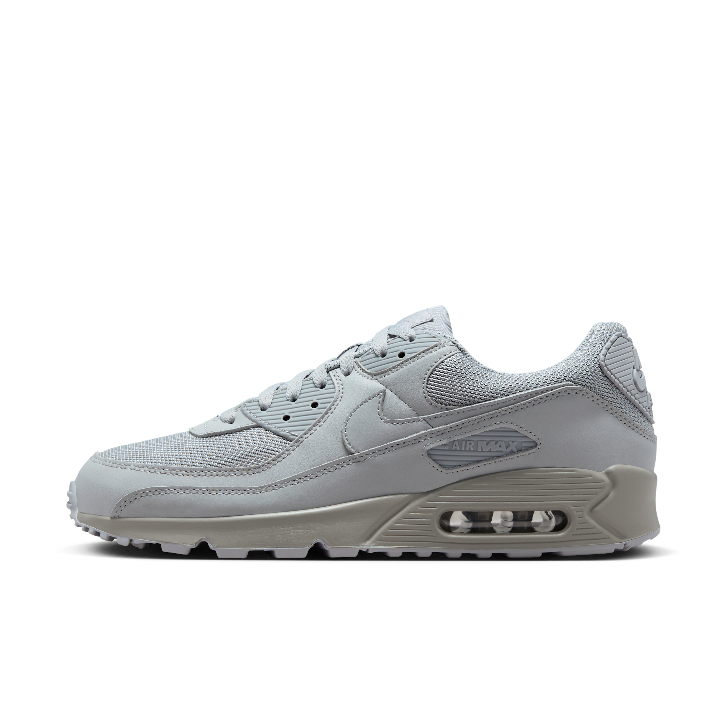Nike Men's Air Max 90 Shoes in Grey | CN8490-001