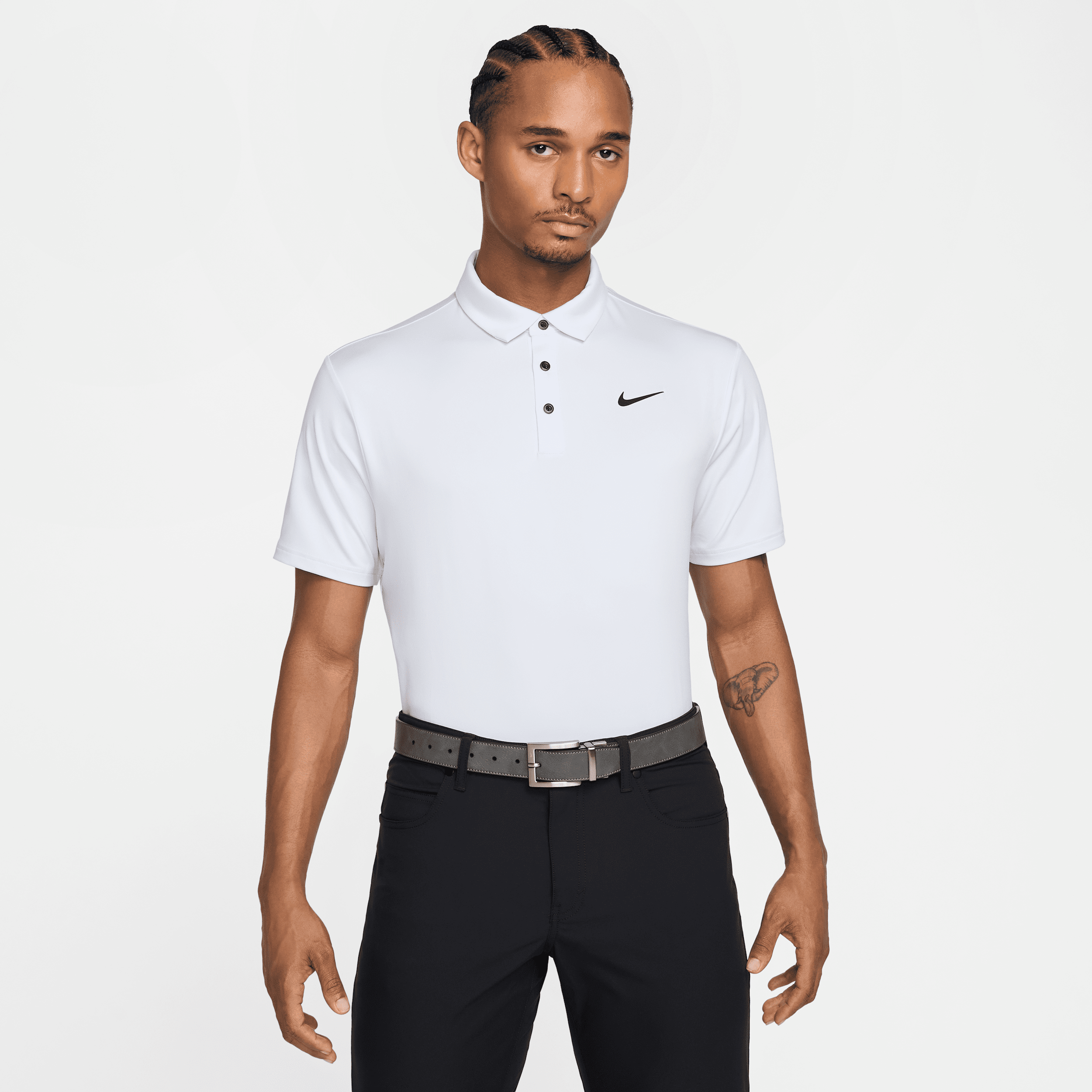 NIKE MEN'S TOUR DRI-FIT SOLID GOLF POLO 1015685255