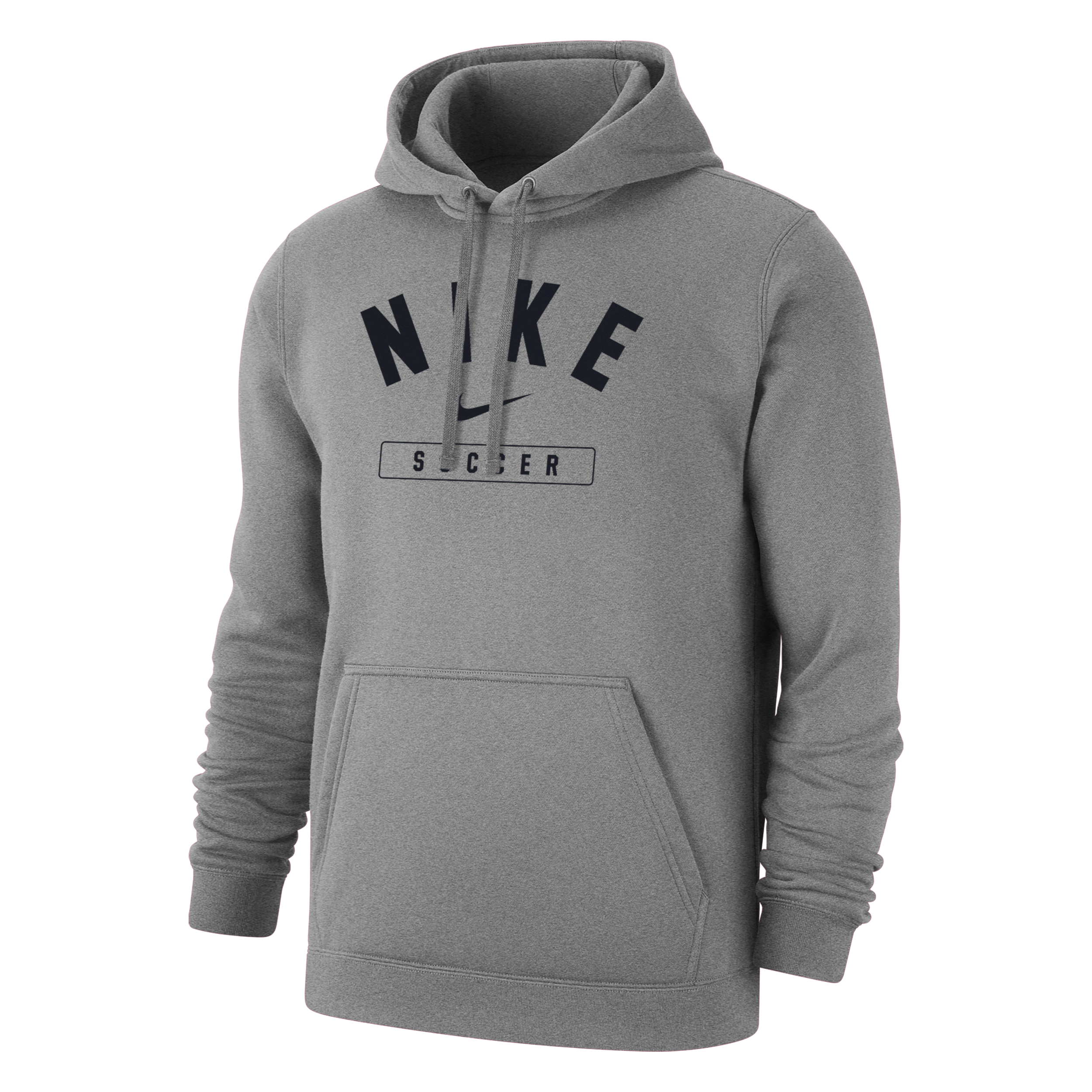 Nike Men's Soccer Pullover Hoodie In Grey