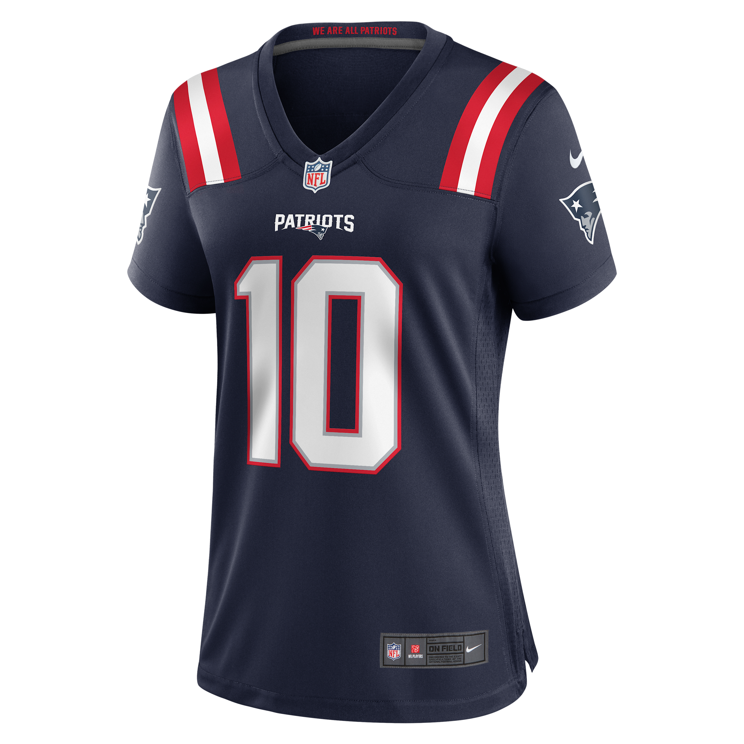 Drake Maye New England Patriots Nike Women's NFL Game Jersey in Blue | 67NWNPGH8KF-XZ7