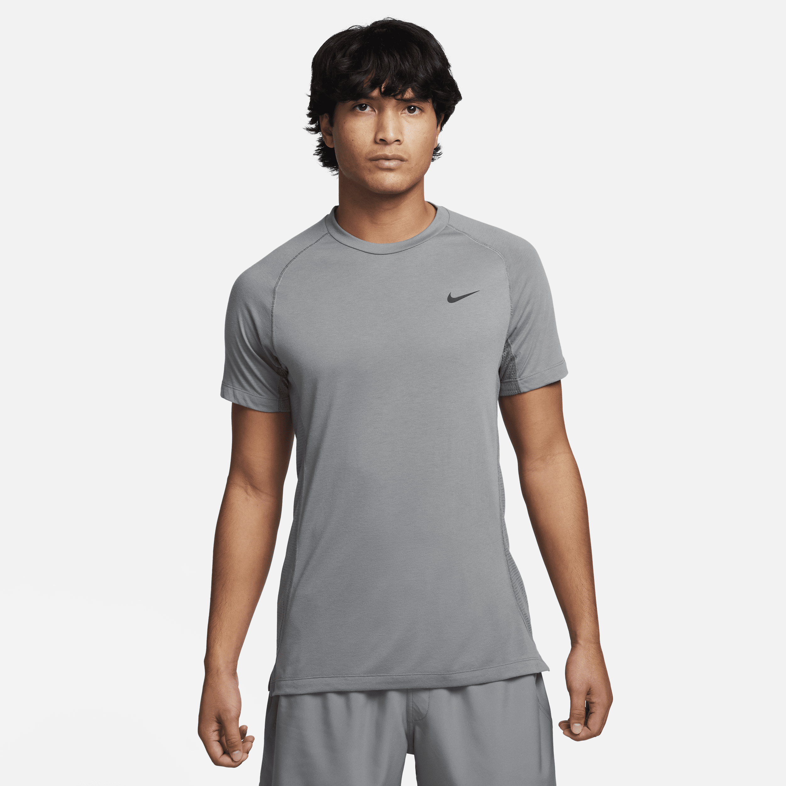 Nike Dri-fit Ready Training T-shirt In Grey