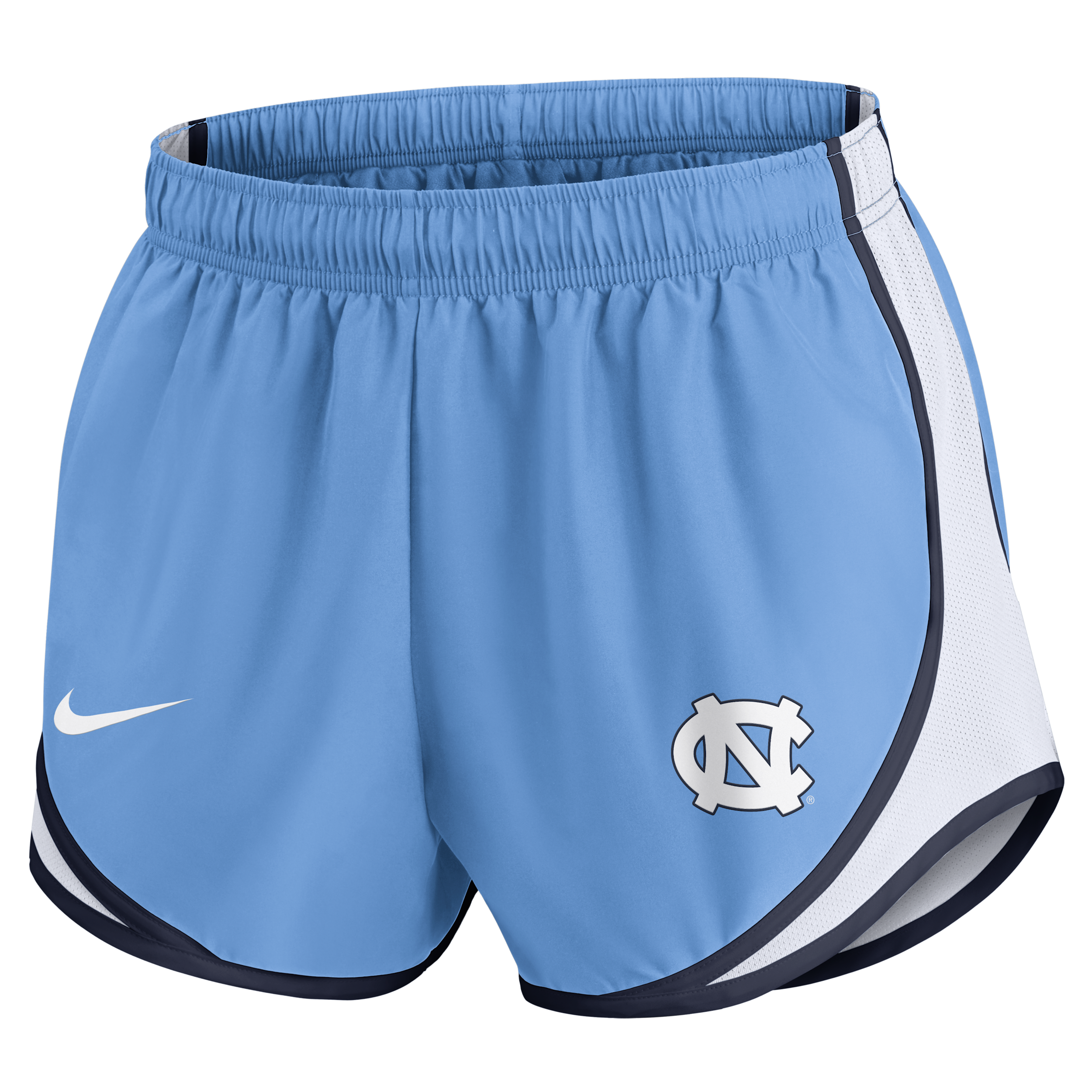 Nike Carolina Blue North Carolina Tar Heels Spring Break Tempo Performance Shorts In Blue