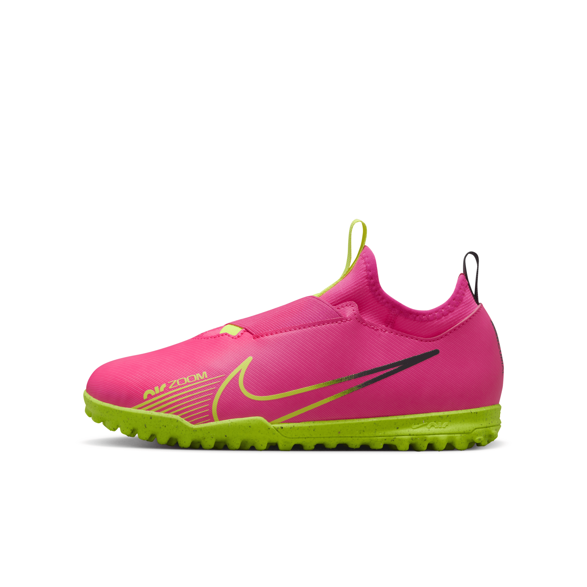 Nike Jr. Mercurial Vapor 15 Academy Little/big Kids' Turf Low-top Soccer Shoes In Pink